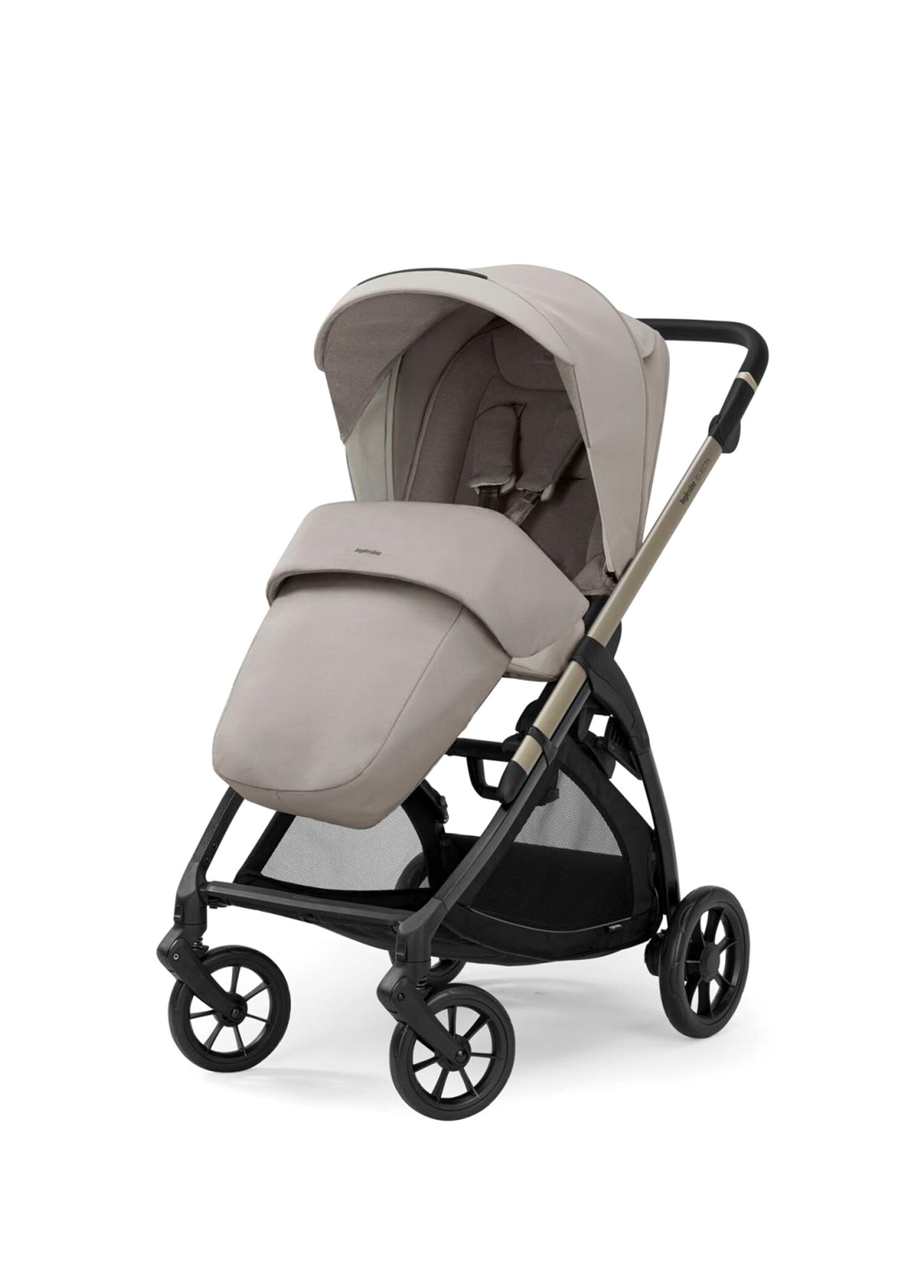 Electa+ Battery Beige Tek Elle Kapanabilen Çift Yönlü Bebek Arabası
