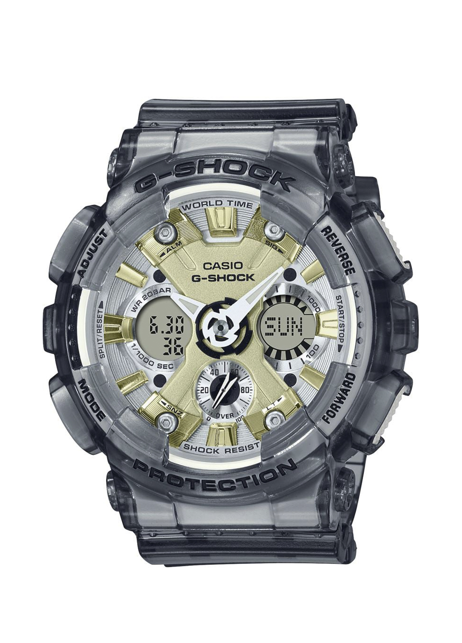 G-Shock GMA-S120GS-8ADR  Siyah Kadın Kol Saati