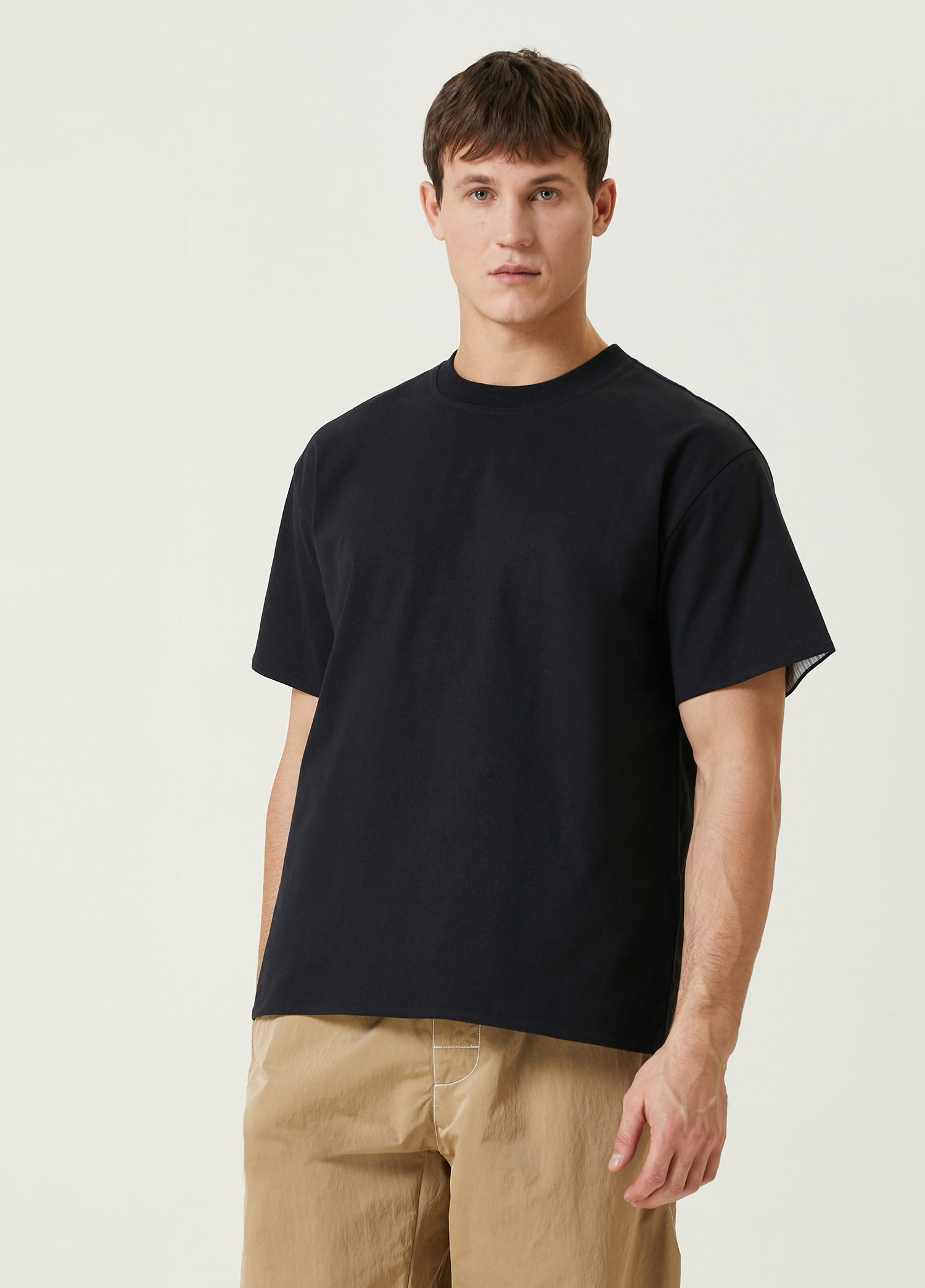 Lacivert Basic T-shirt