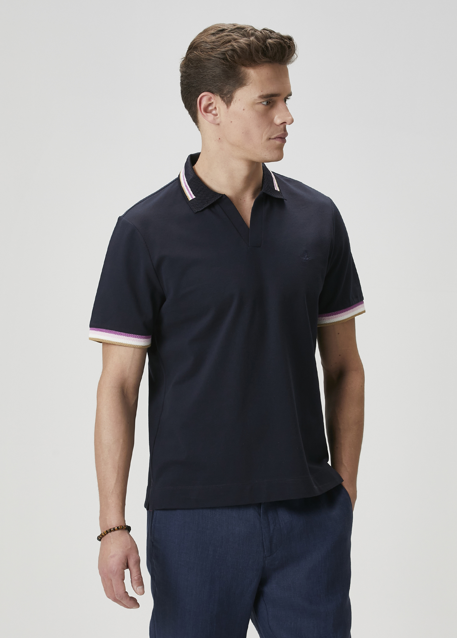 Lacivert Polo Triko_3