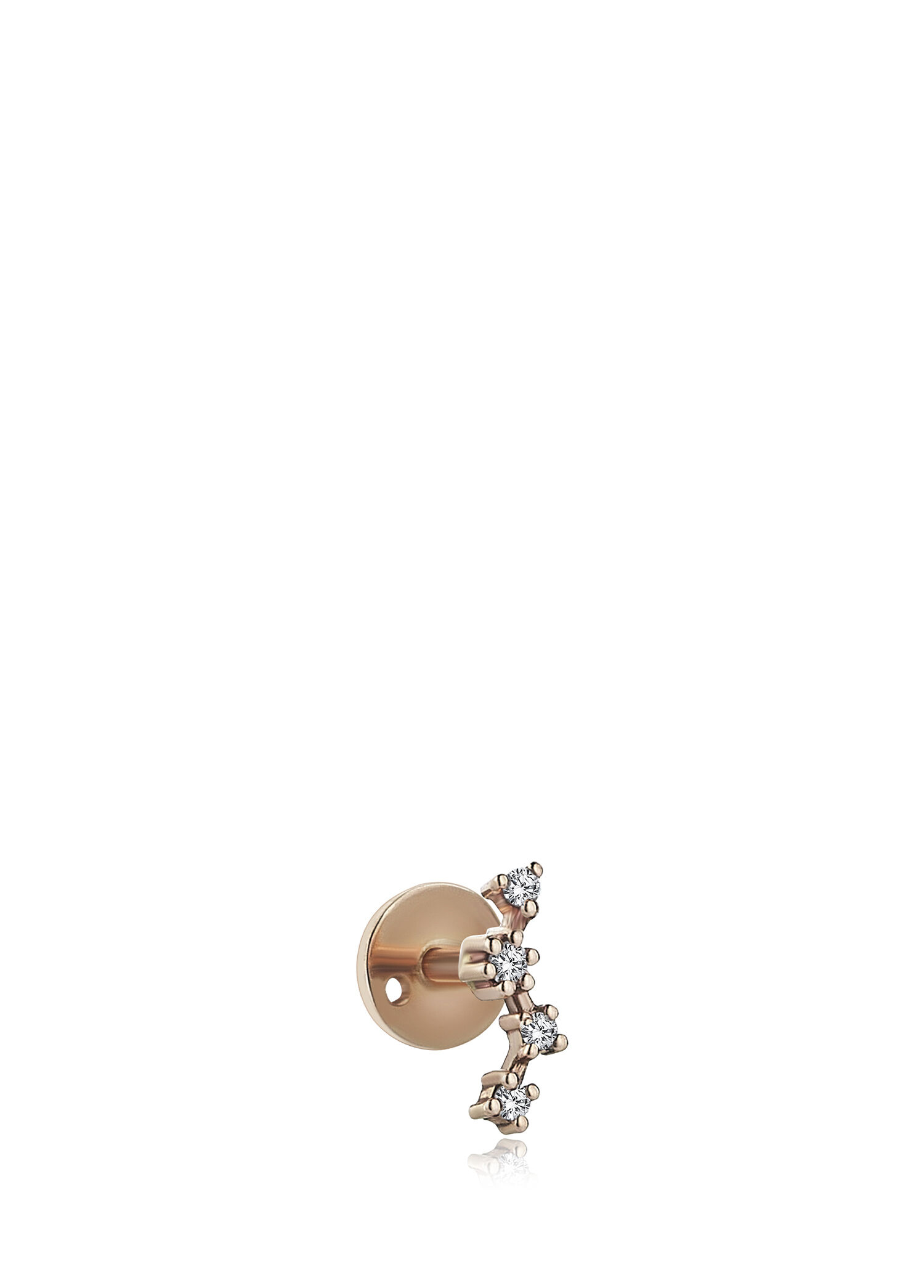 Matrix 14 Ayar Rose Gold Kadın Tragus