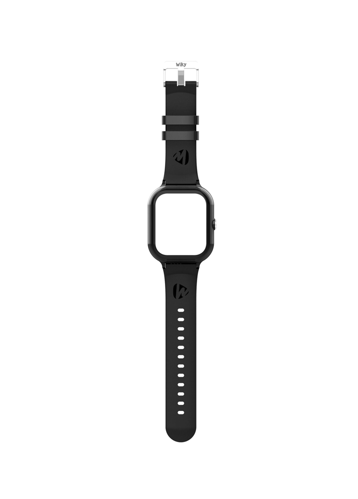 4S Siyah Değiştirilebilir Unisex Çocuk Akıllı Saat Kordonu