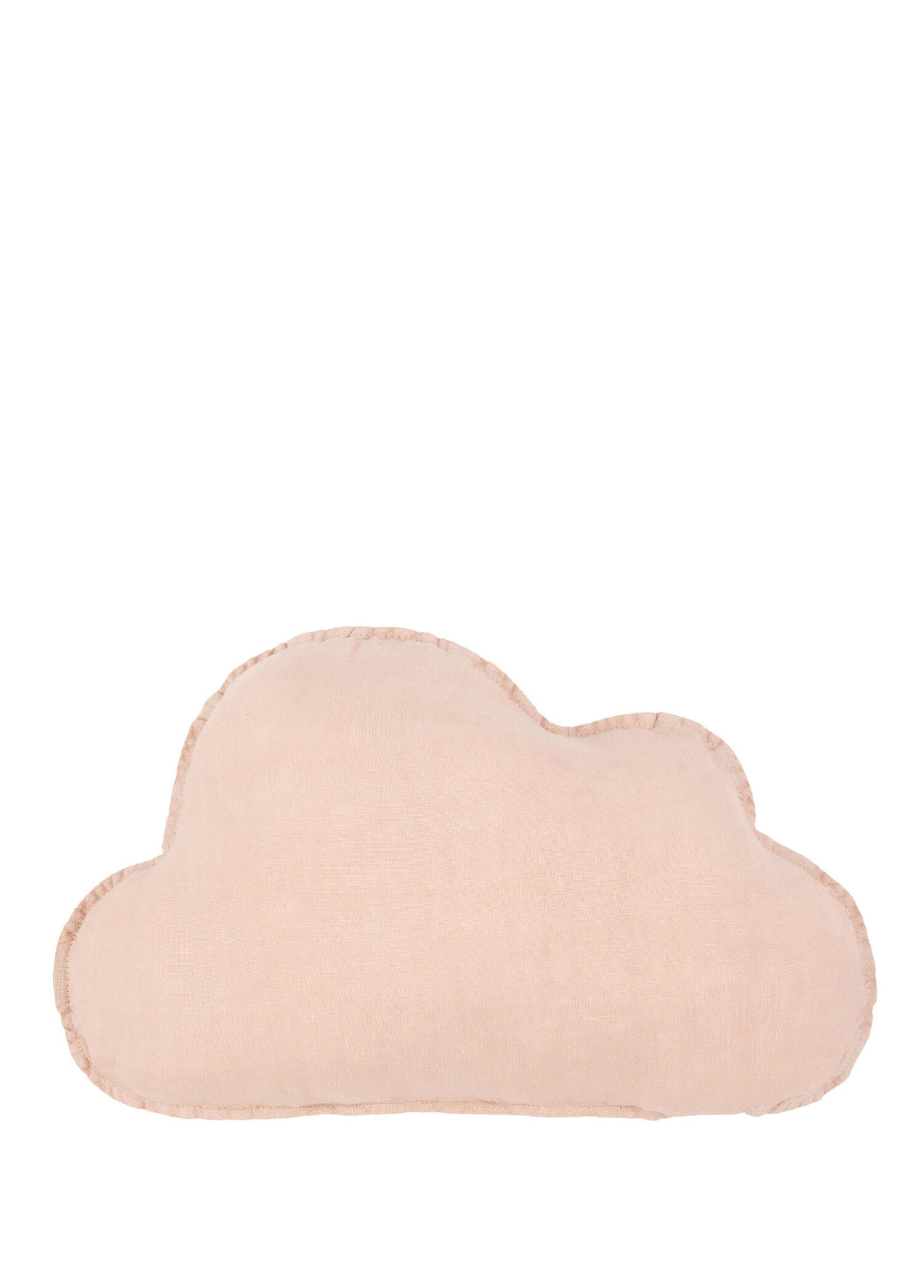 Cloud Powder Pink Fransız Keten Çocuk Yastığı