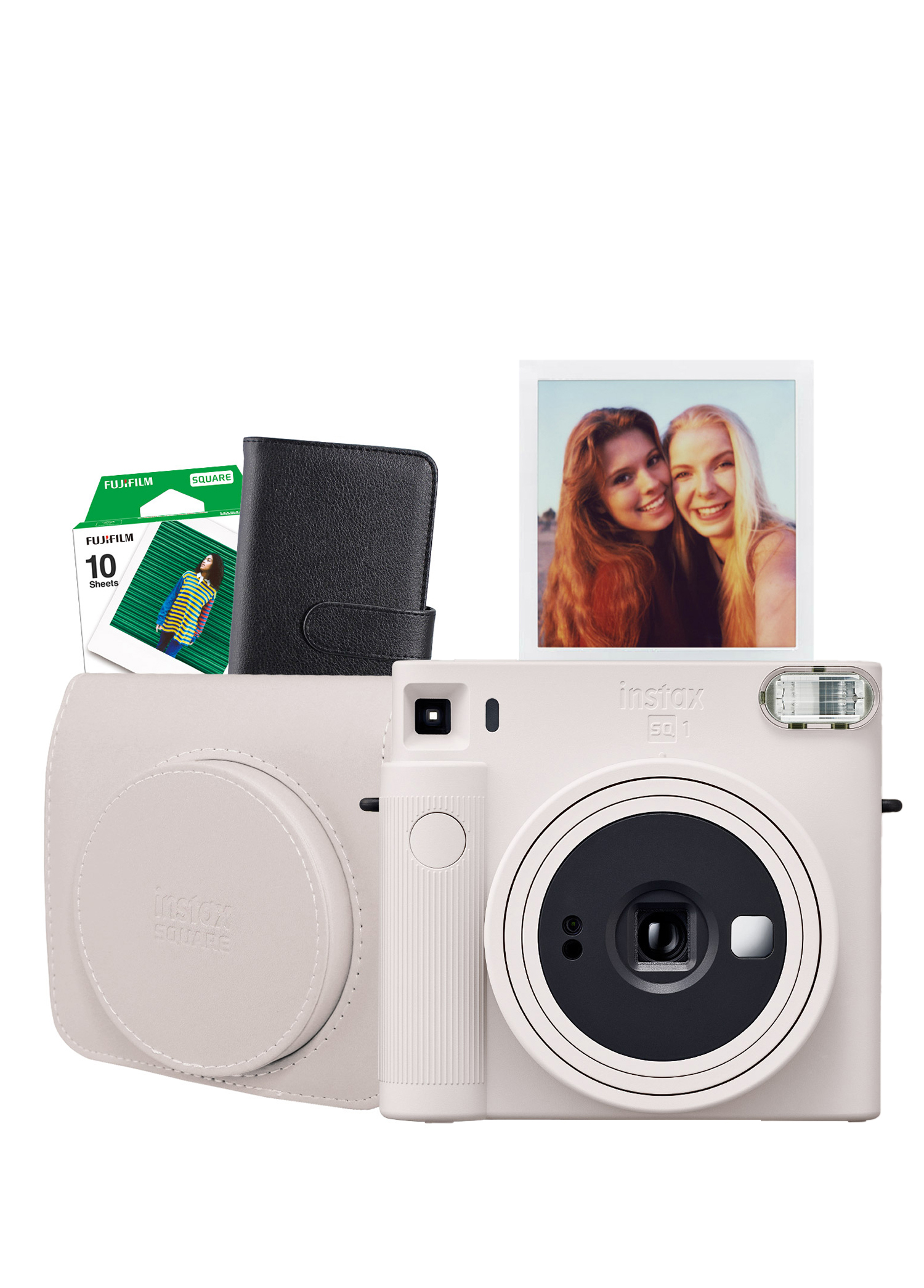 Instax SQ1 Beyaz Fotoğraf Makinesi ve Hediye Seti 2