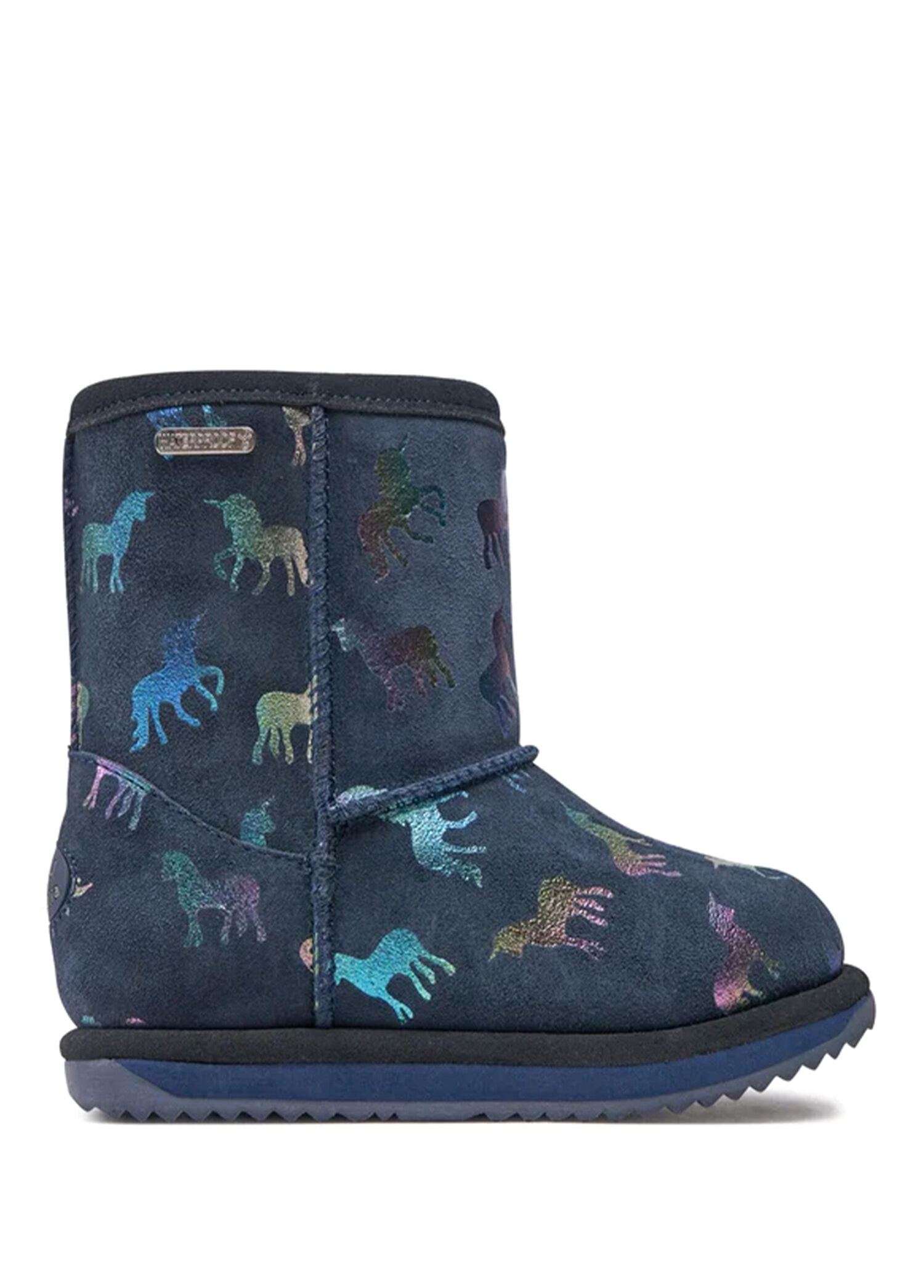 Rainbow Unicorn Brumby Lacivert Unisex Çocuk Bot