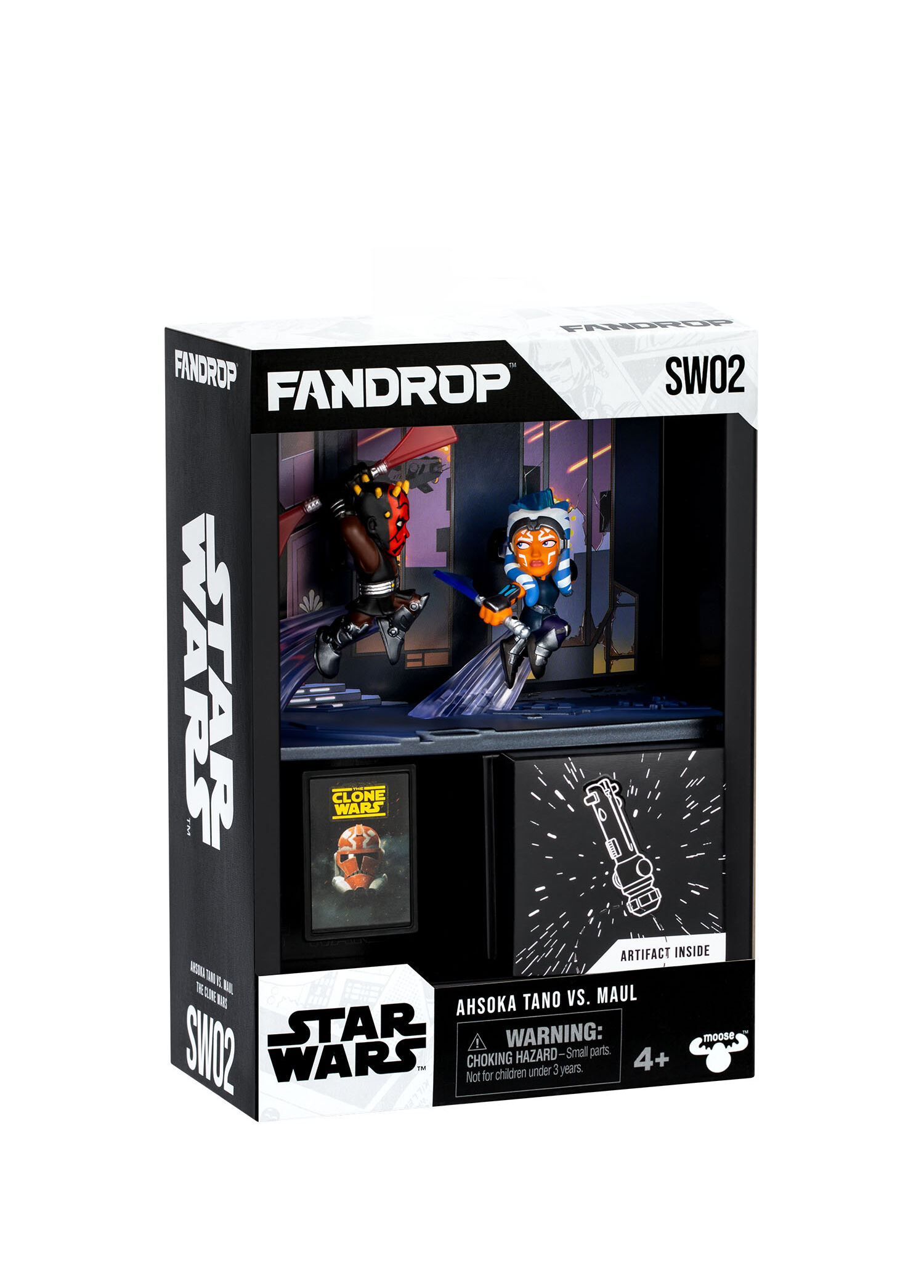 FANDROP - Star Wars Ahsoka Tano Maul'a Karşı Karakter Figür Oyuncak - Çok Renkli