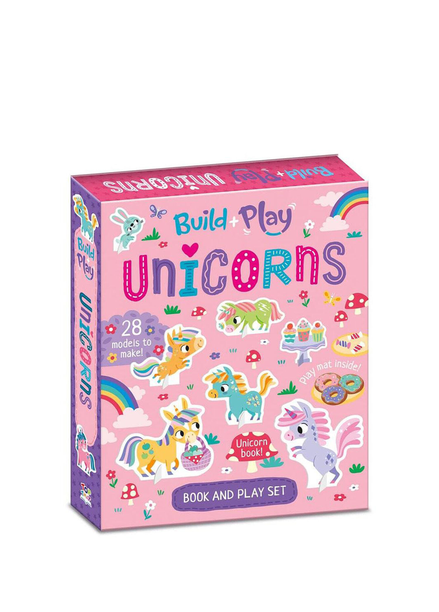 Build and Play Unicorns Çocuk Yabancı Dil Aktivite Kitabı