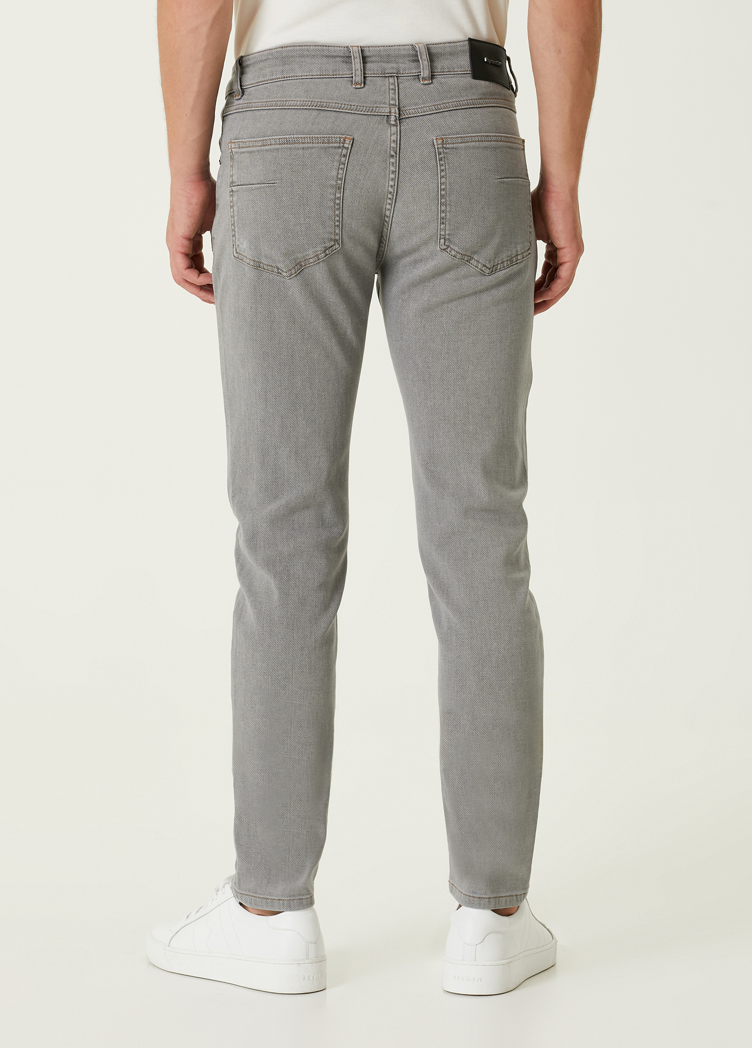 XSlim Fit Açık Gri Spor Pantolon_1