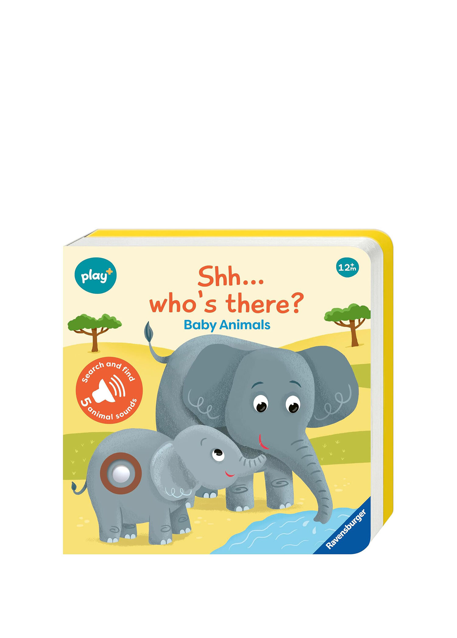 Play+ Infant & Toddler Shhh...Who's There?: Baby Animals Çocuk Yabancı Dil Kitabı