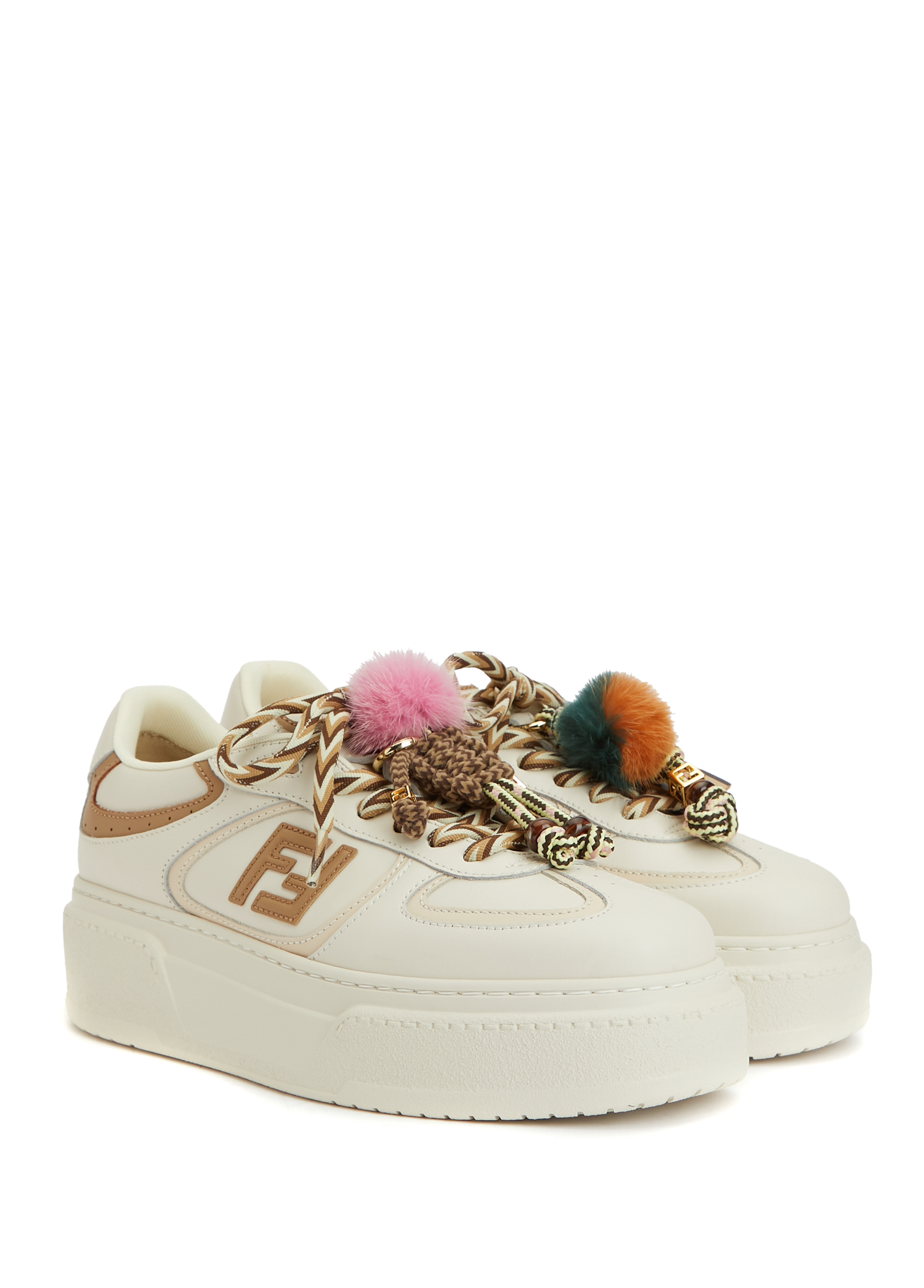 Fendi Beyaz Kadın Beyaz Kadın Deri Sneaker 1808332 | Beymen