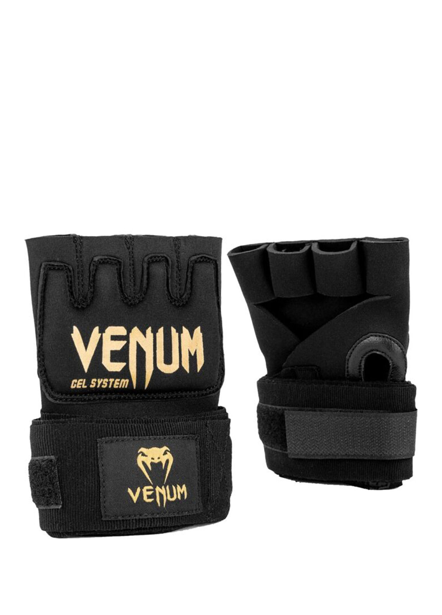 Venum - Kontact Gel Gloves Wrap Jel Unisex Eldiven Sargısı - Black/Gold