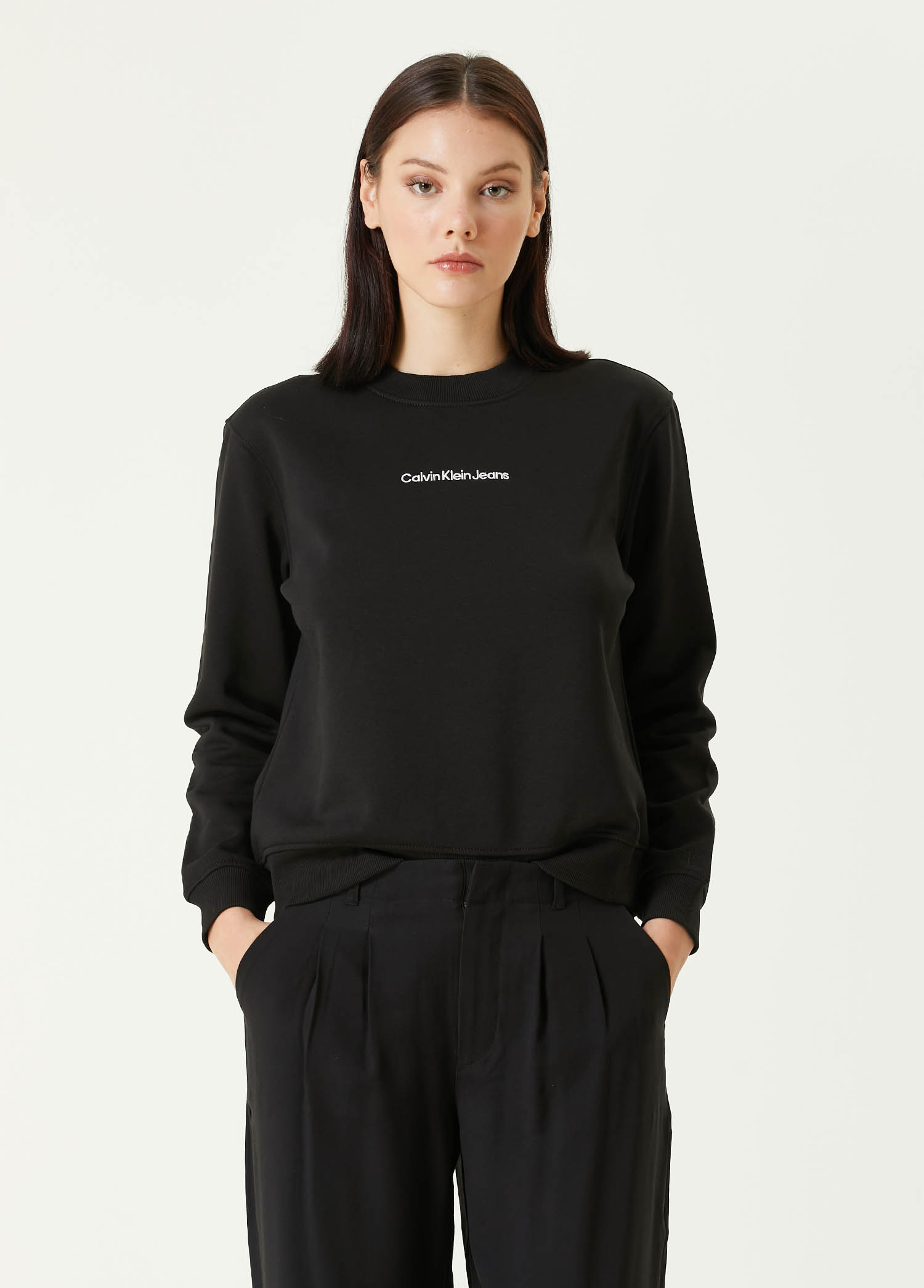 Institutional Siyah Sweatshirt