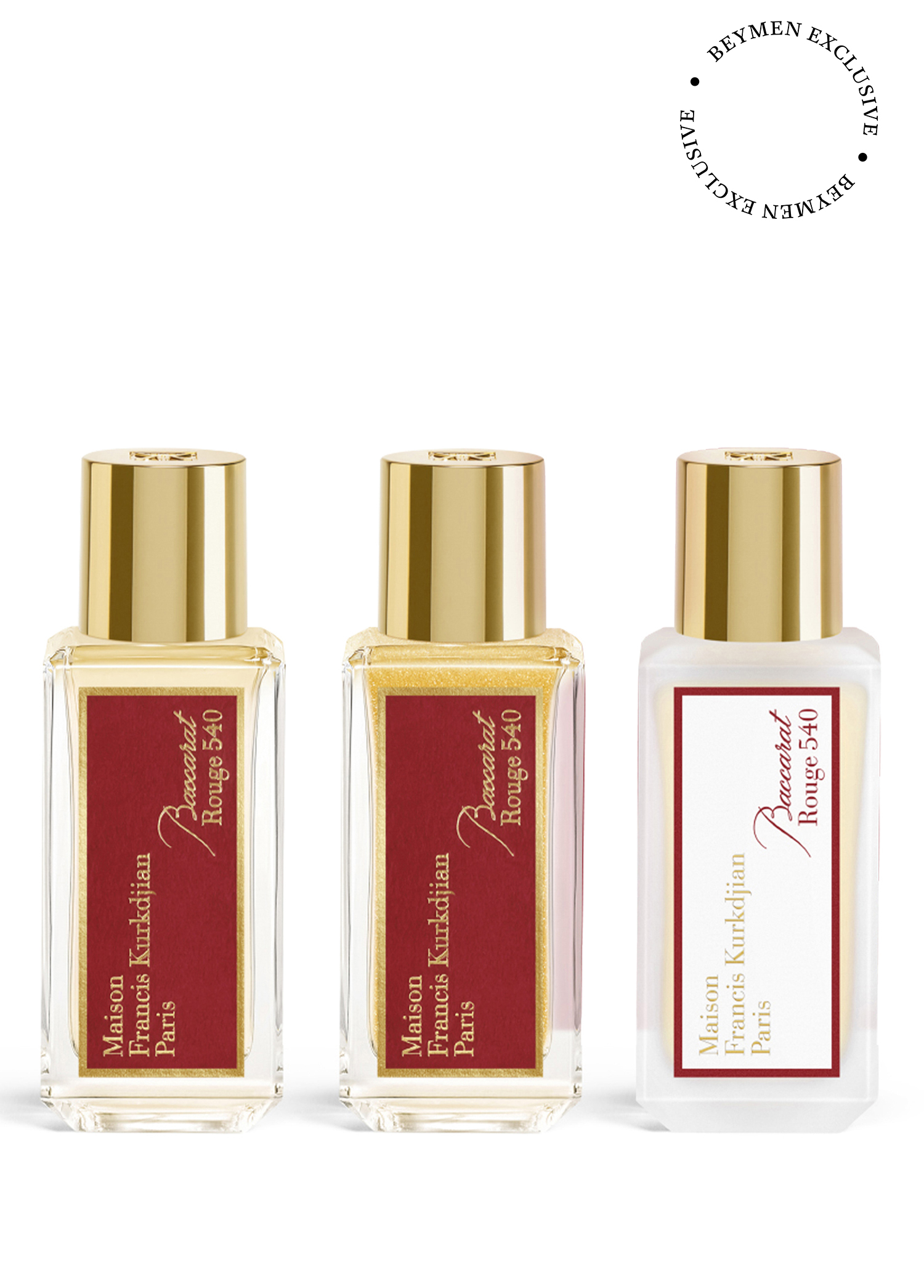 Baccarat Rouge 540 Body Ritual Set 3x35 ml