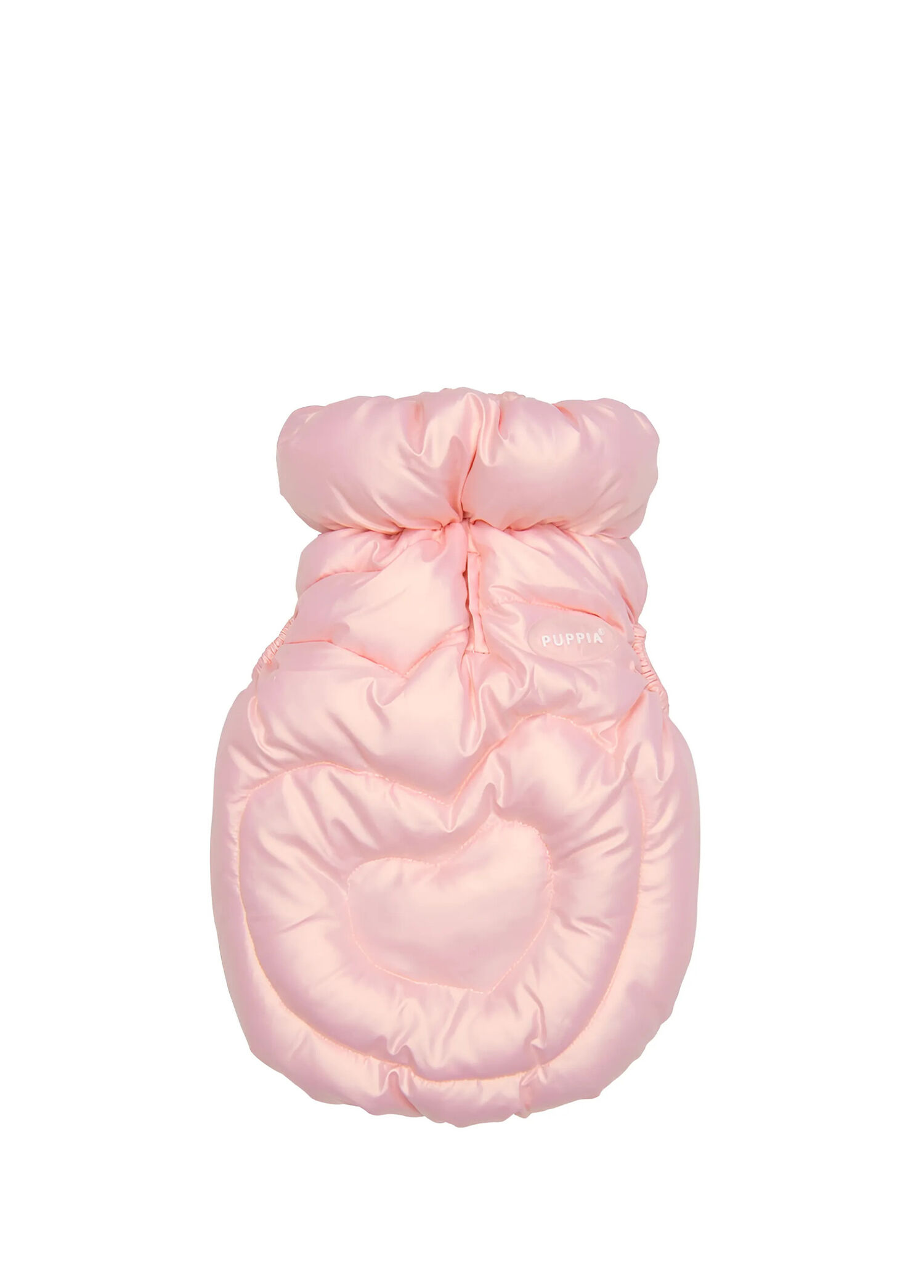 Heart Fluffy Vest Jumper Pink Köpek Montu