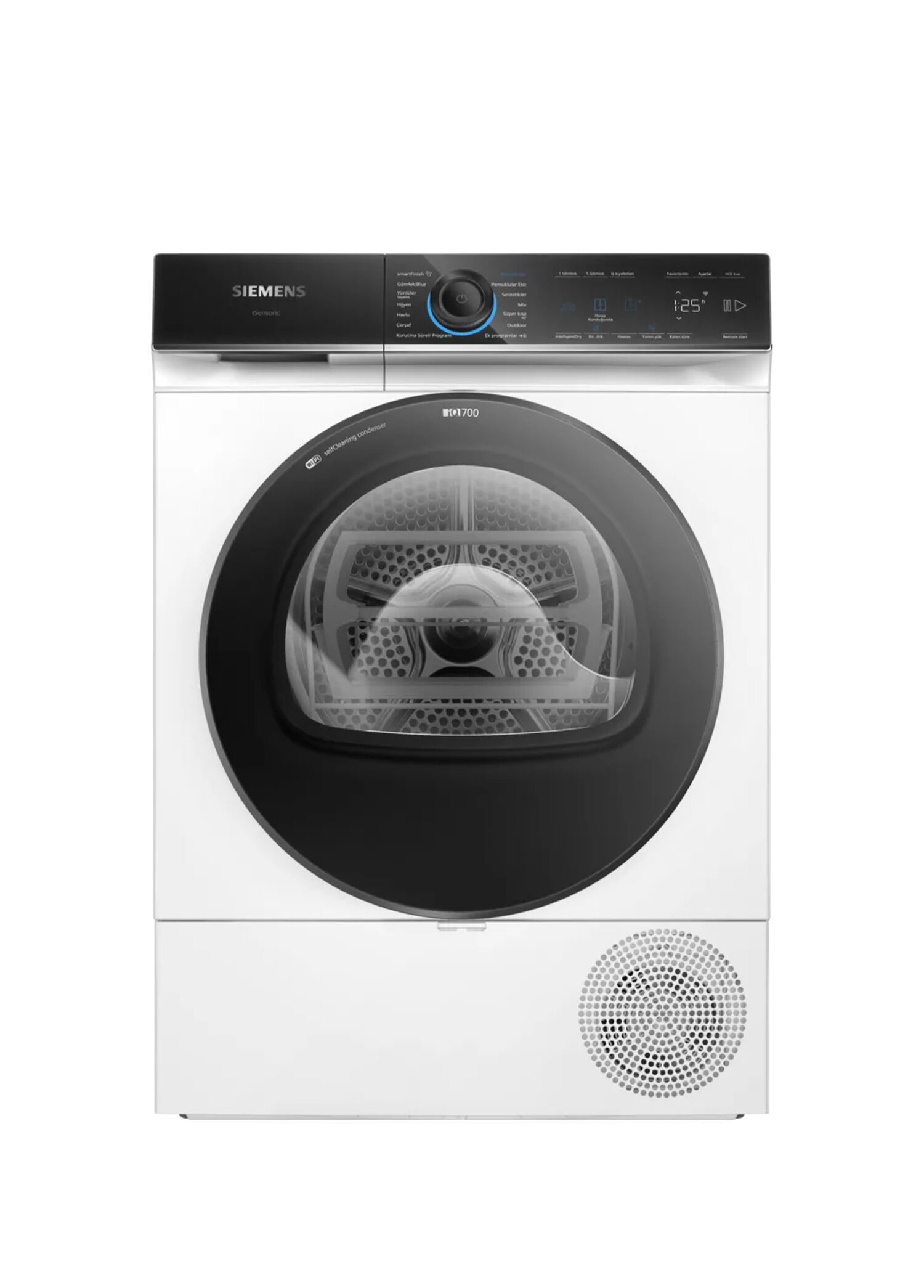 iQ700 WQ45B2A0TR Beyaz Isı Pompalı Kurutma Makinesi 9 kg