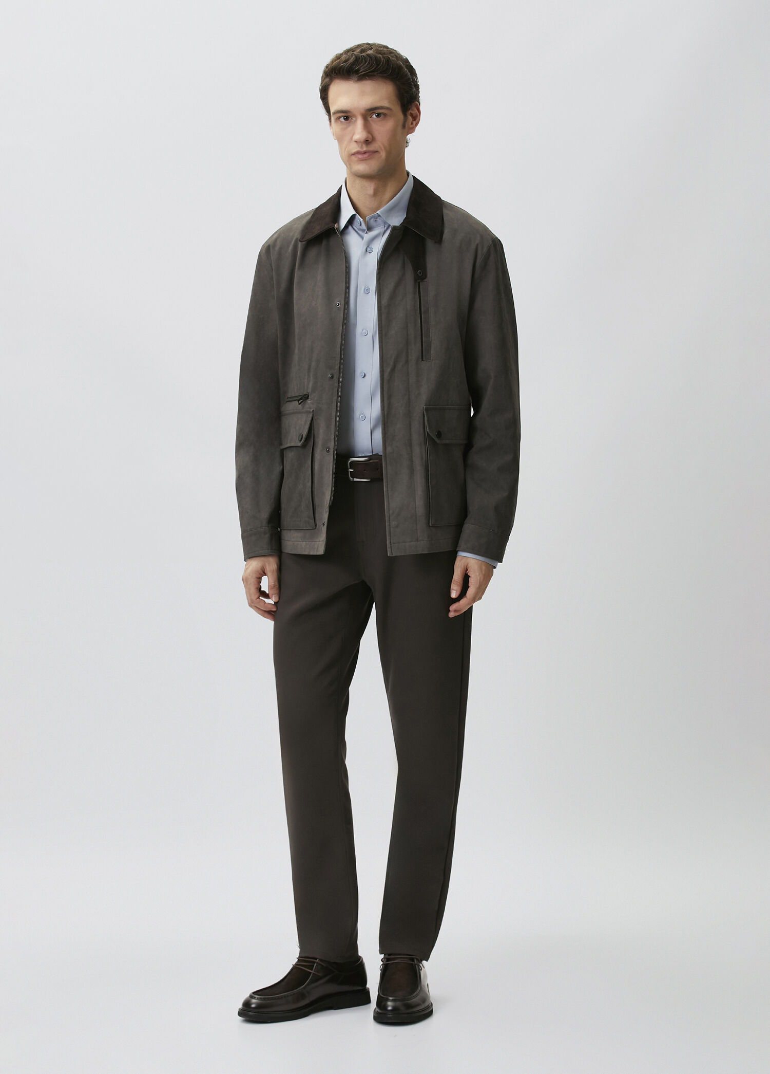 Navy Casual Trousers
