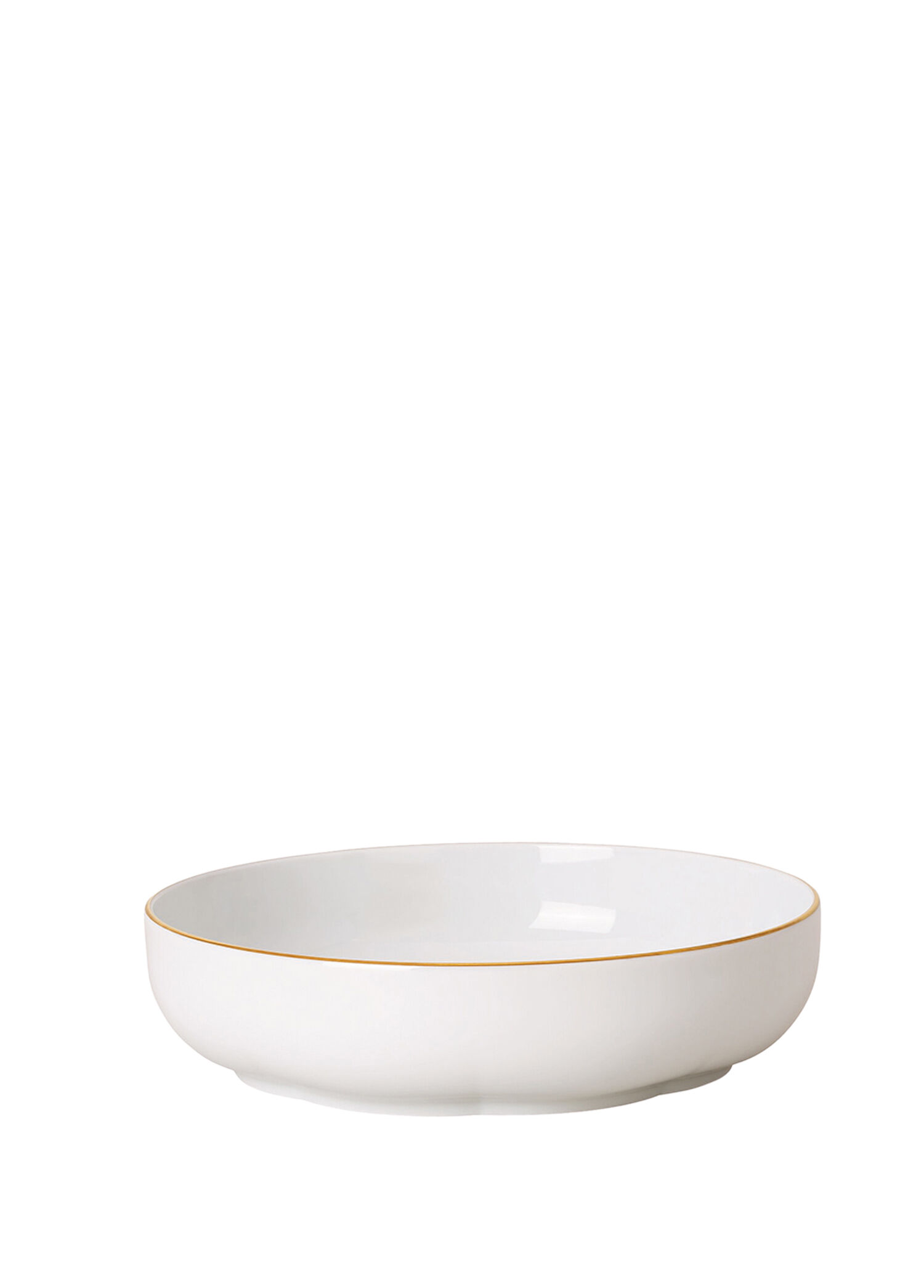 Sonetto Oro Beyaz Porselen Servis Kasesi 21 cm