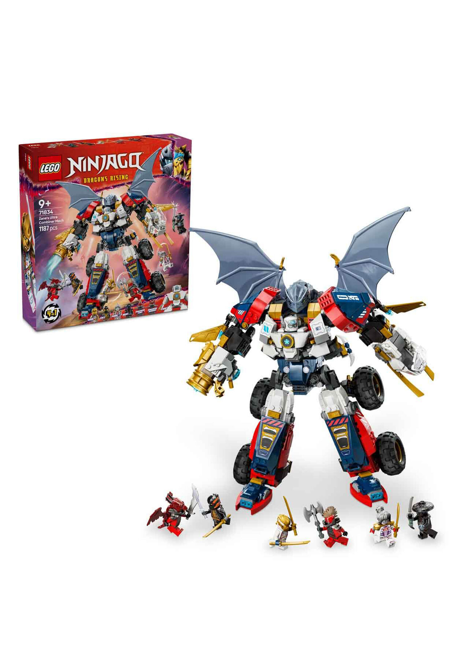 LEGO - NINJAGO Zane'in Ultra Kombo Mech'i 118 Parça 9+ Yaş Yapı