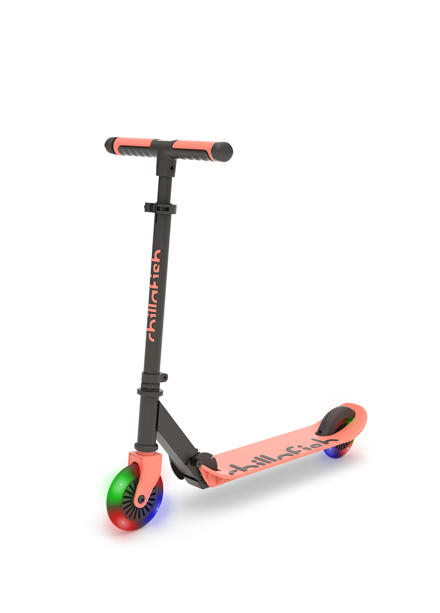 Flexxi Glow Flamingo Işıklı Katlanabilir 2 Tekerlekli Scooter