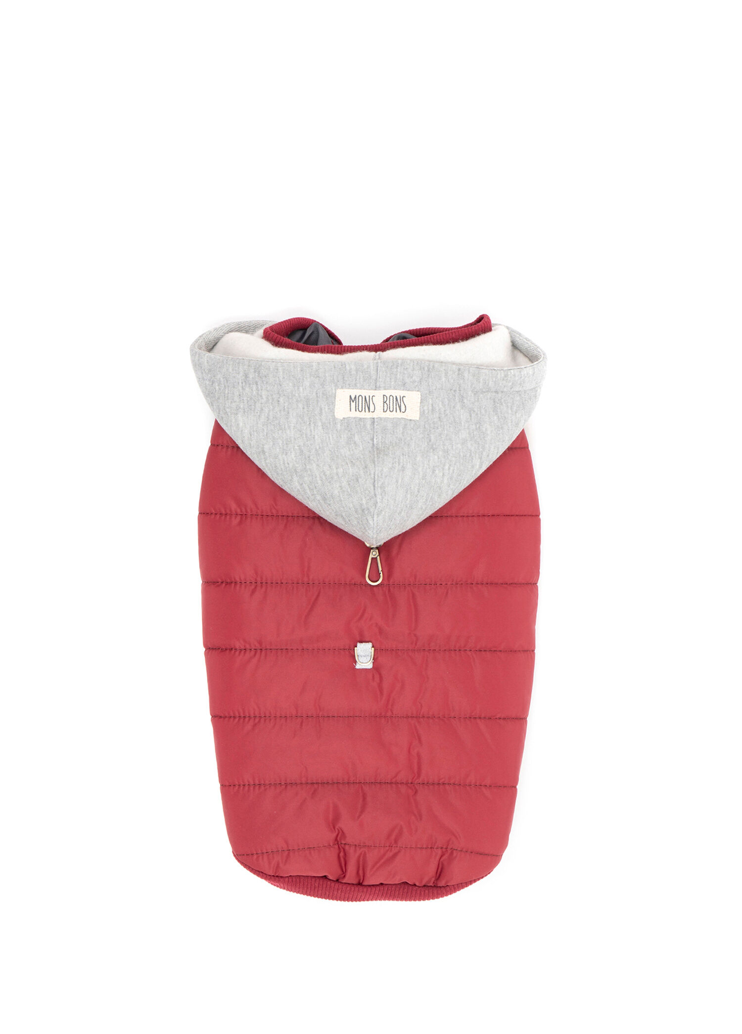 Puffer Bordo Köpek Mont