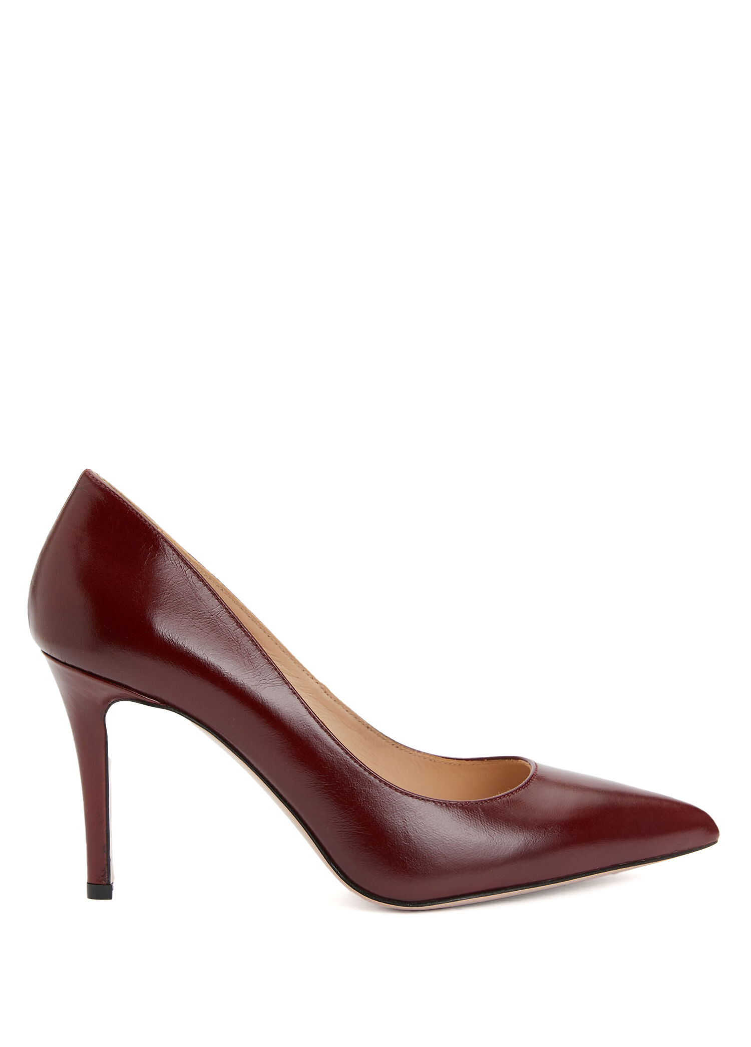 Bordo Deri Stiletto