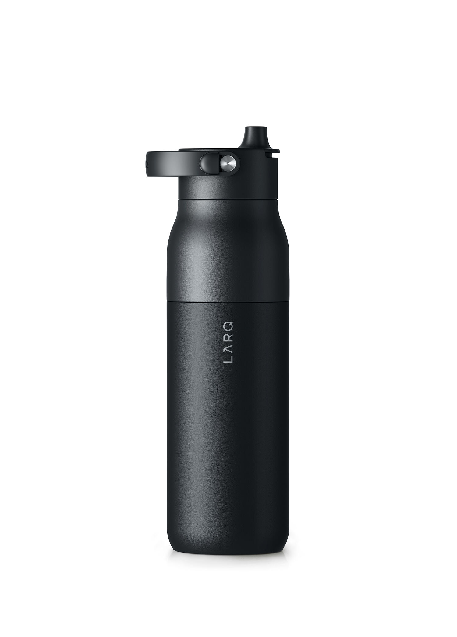 PureVis 2 Obsidian Black Çelik Termos 1 lt