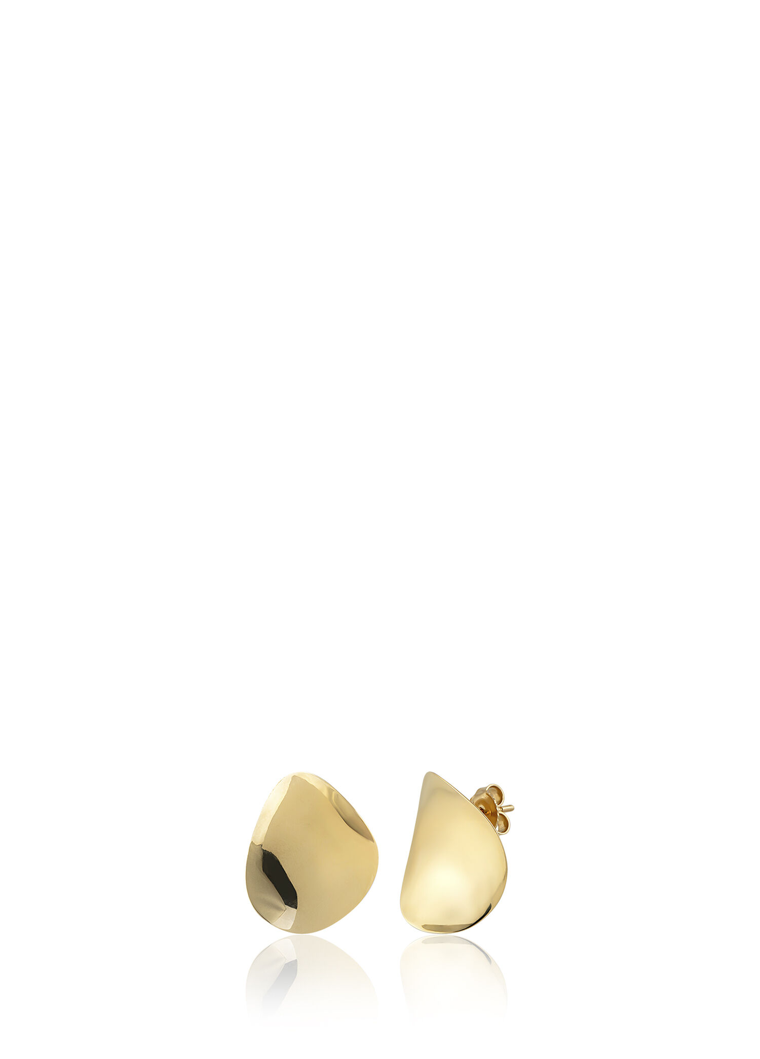 Congave Stud 14 Ayar Altın Kadın Küpe