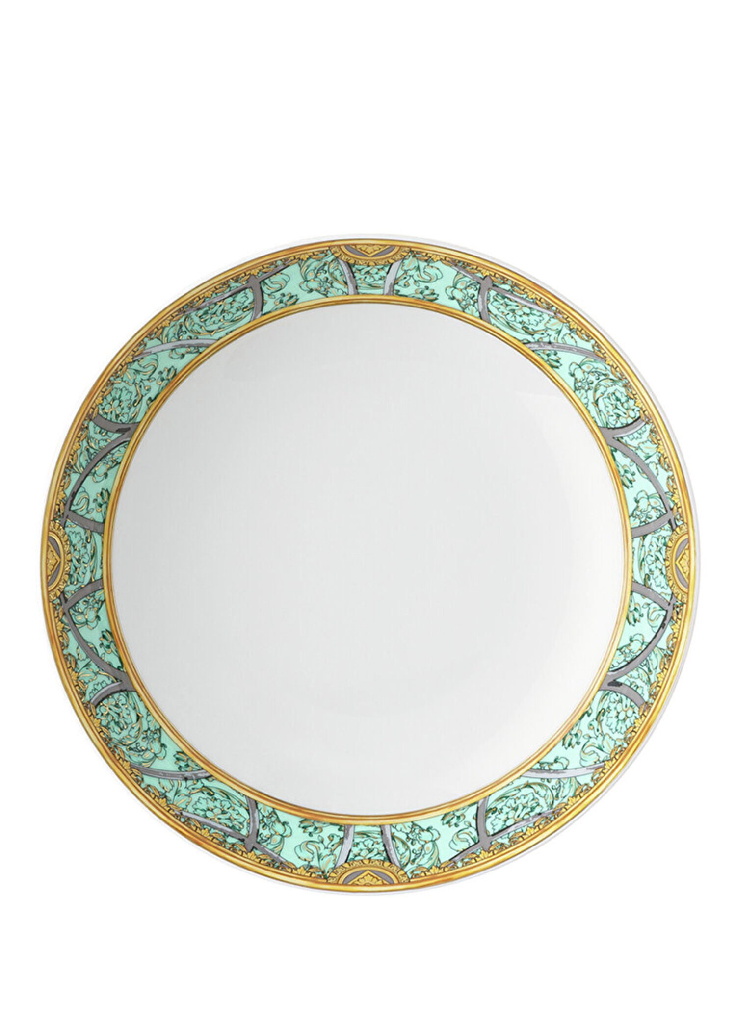 Scala Palazzo Yeşil Porselen Çukur Tabak 22 cm