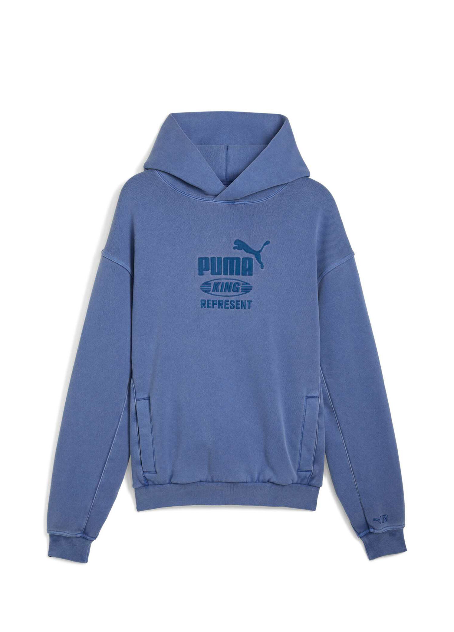 Represent Blue Dusk Kapüşonlu Erkek Sweatshirt