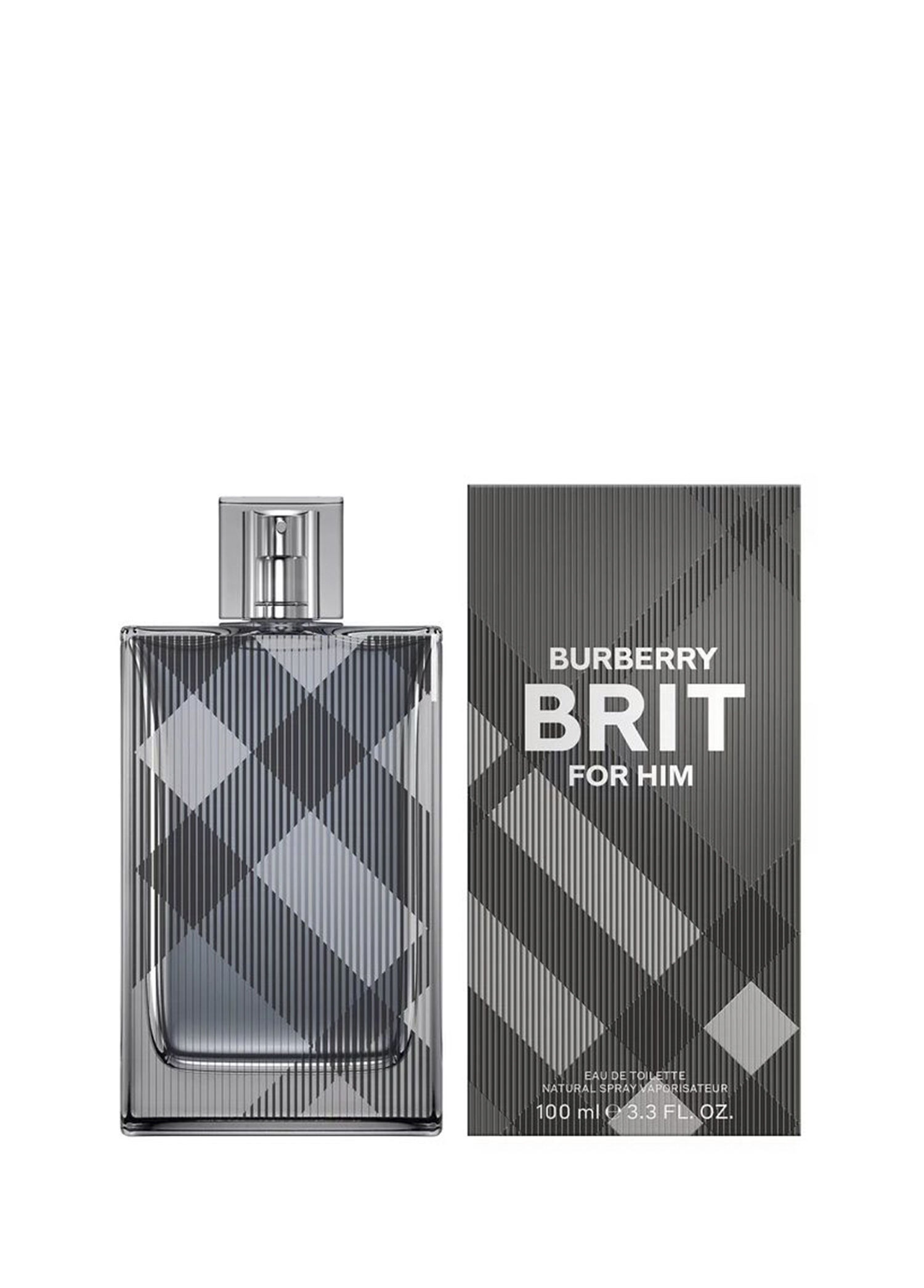 Burberry - Brit for Men EDT 100 ml Erkek Parfüm - Gri