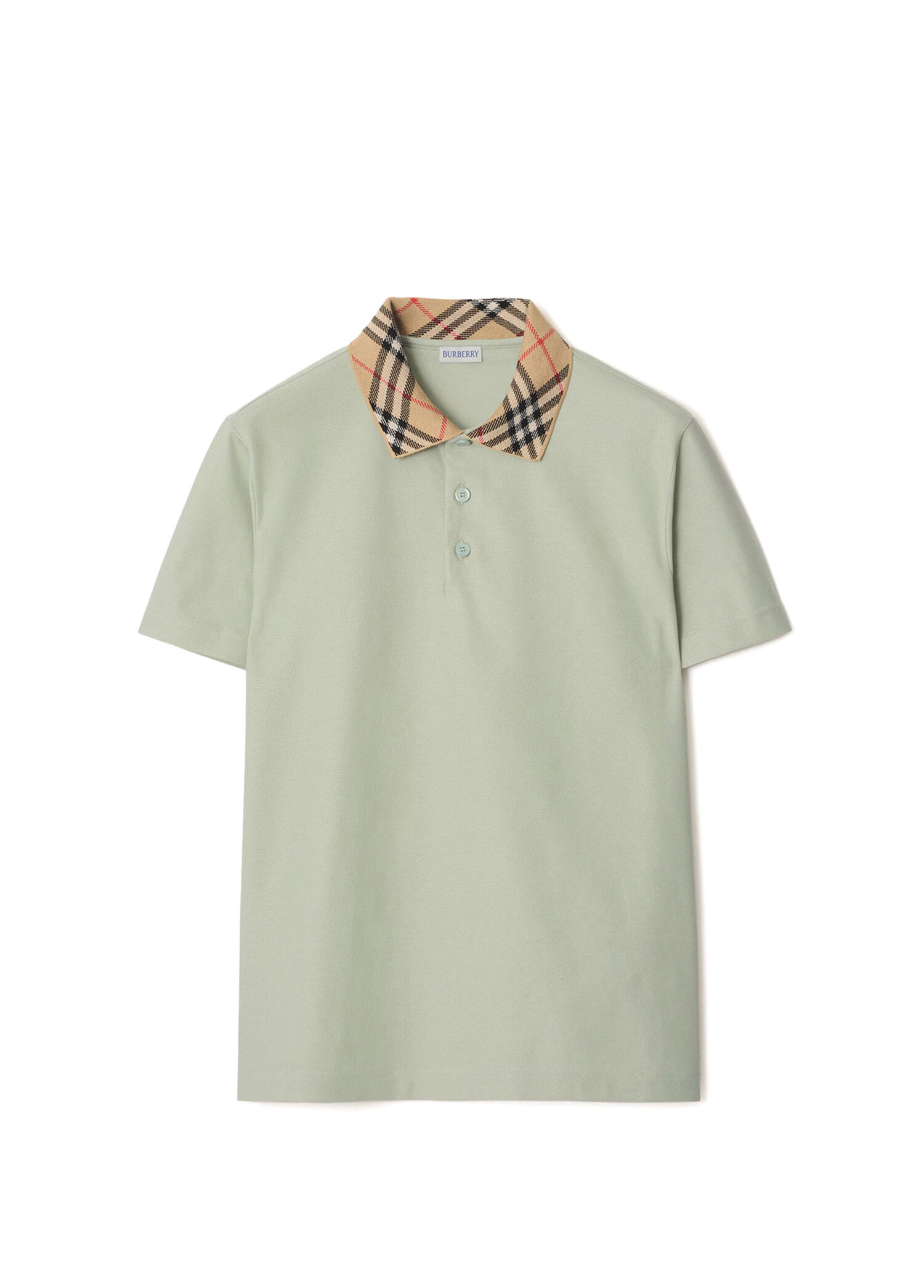 Evan Yeşil Pamuklu Polo Yaka Kısa Kollu Erkek T-shirt