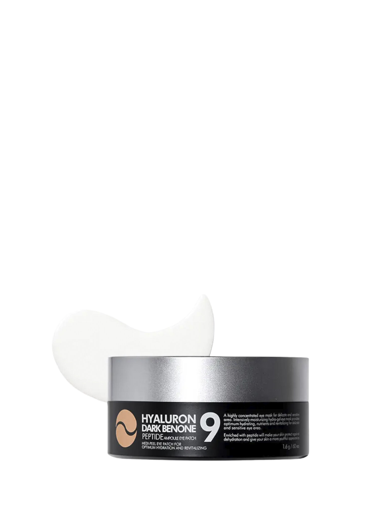 Hyaluron Dark Benone Peptide 9 Ampoule Eye Patch Peptitlerle Aydınlatıcı Göz Bandı 60 Adet