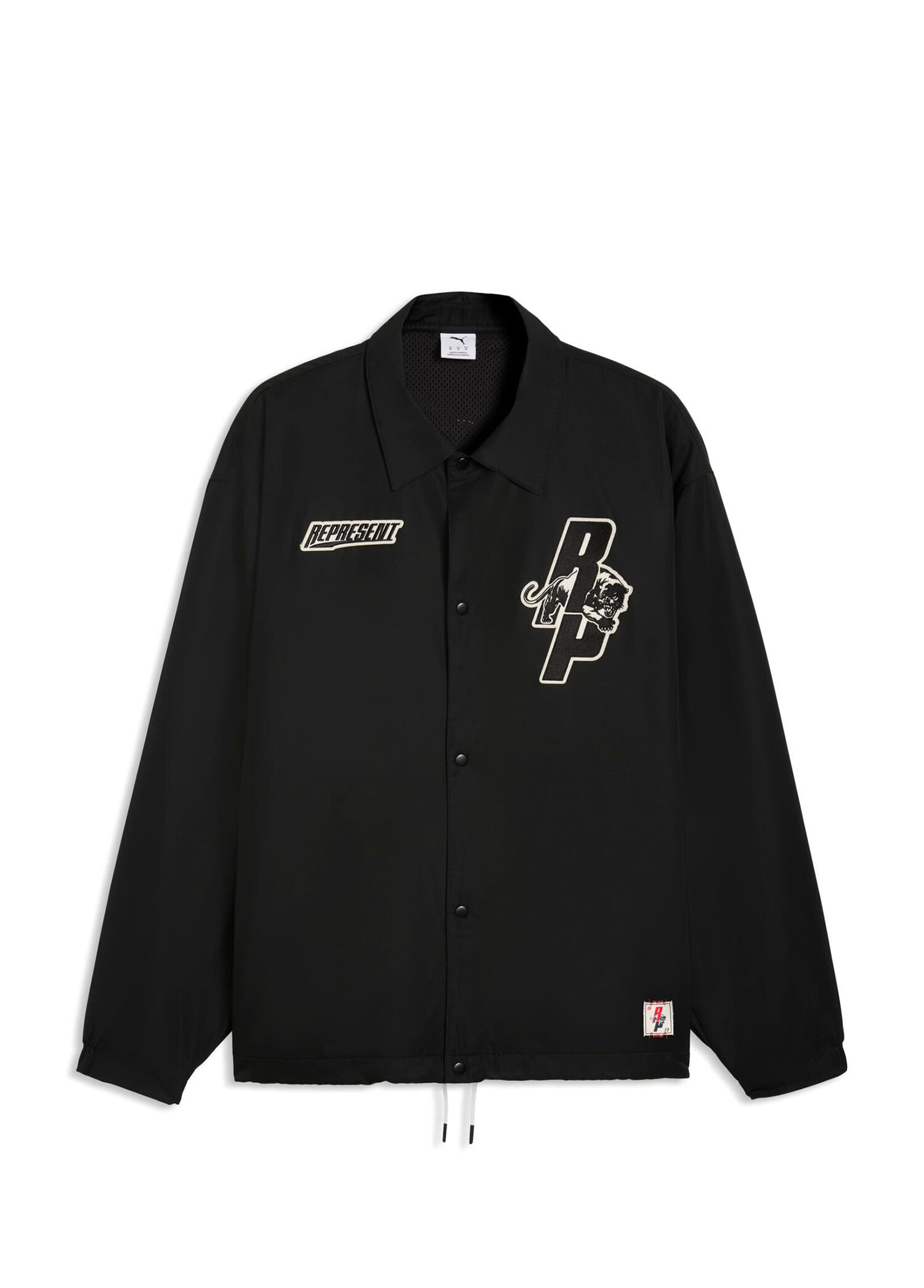Puma x Represent Coaches Black Erkek Spor Ceket