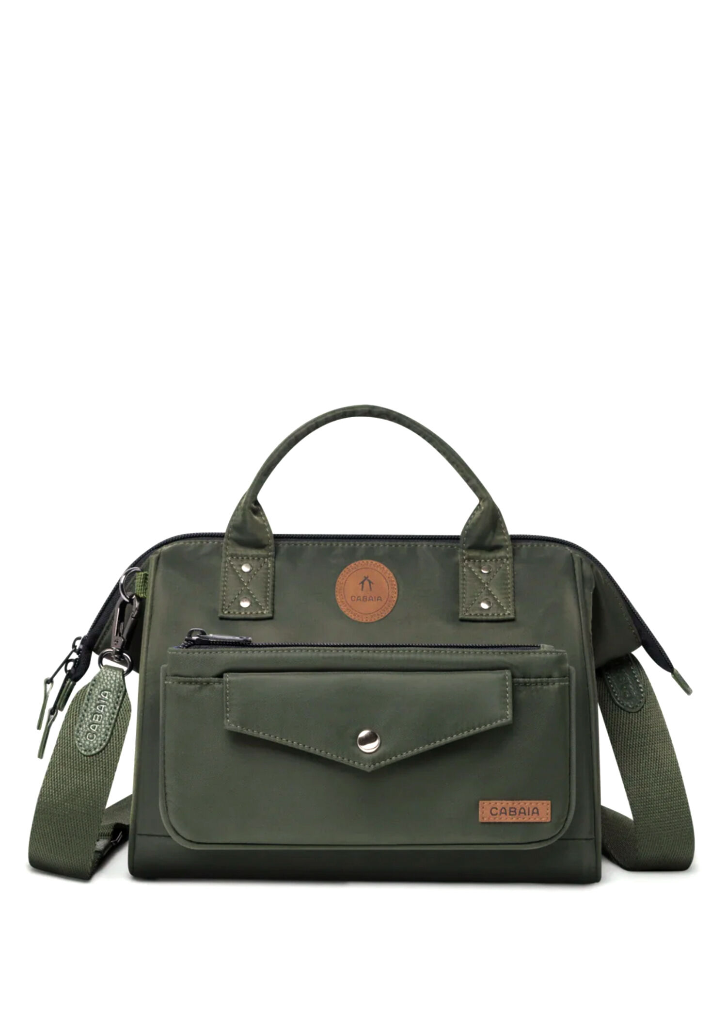 Cross Body Bag Hobart Haki Orta Boy Kadın Omuz Çantası