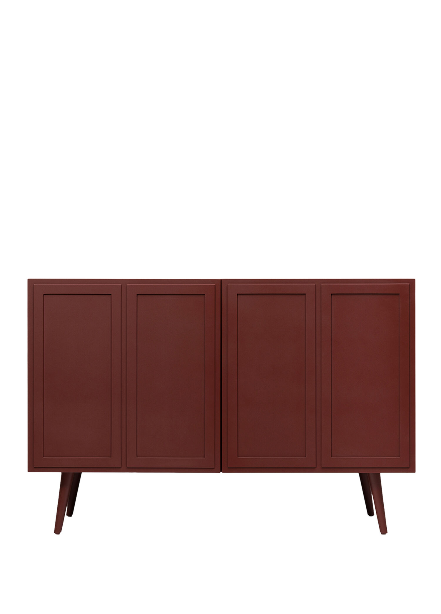 Greys Bordo Ahşap Büfe