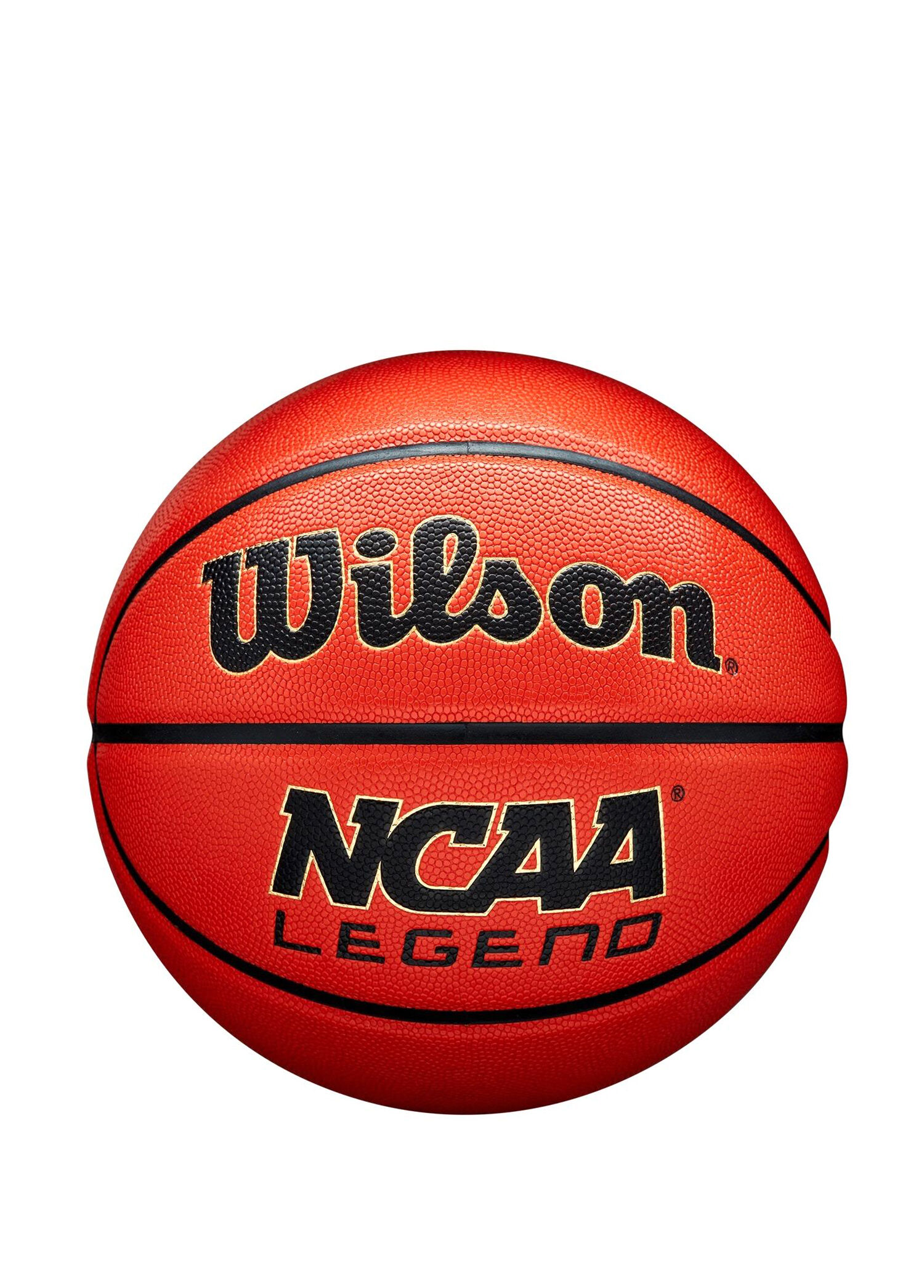 WZ2007601XB7 NCAA Legend Orange Black Size 7 Basketbol Topu