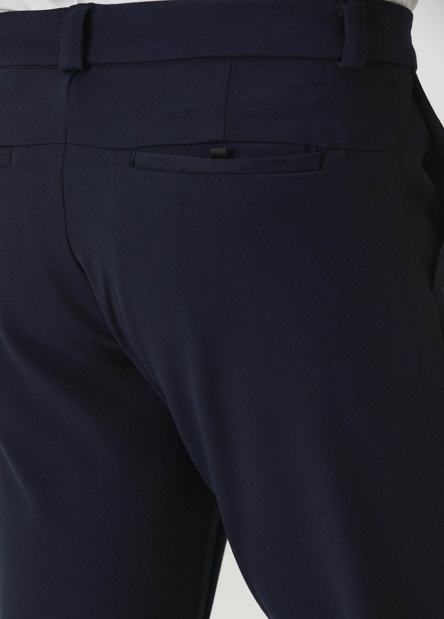 Slim Fit Lacivert Pantolon_4
