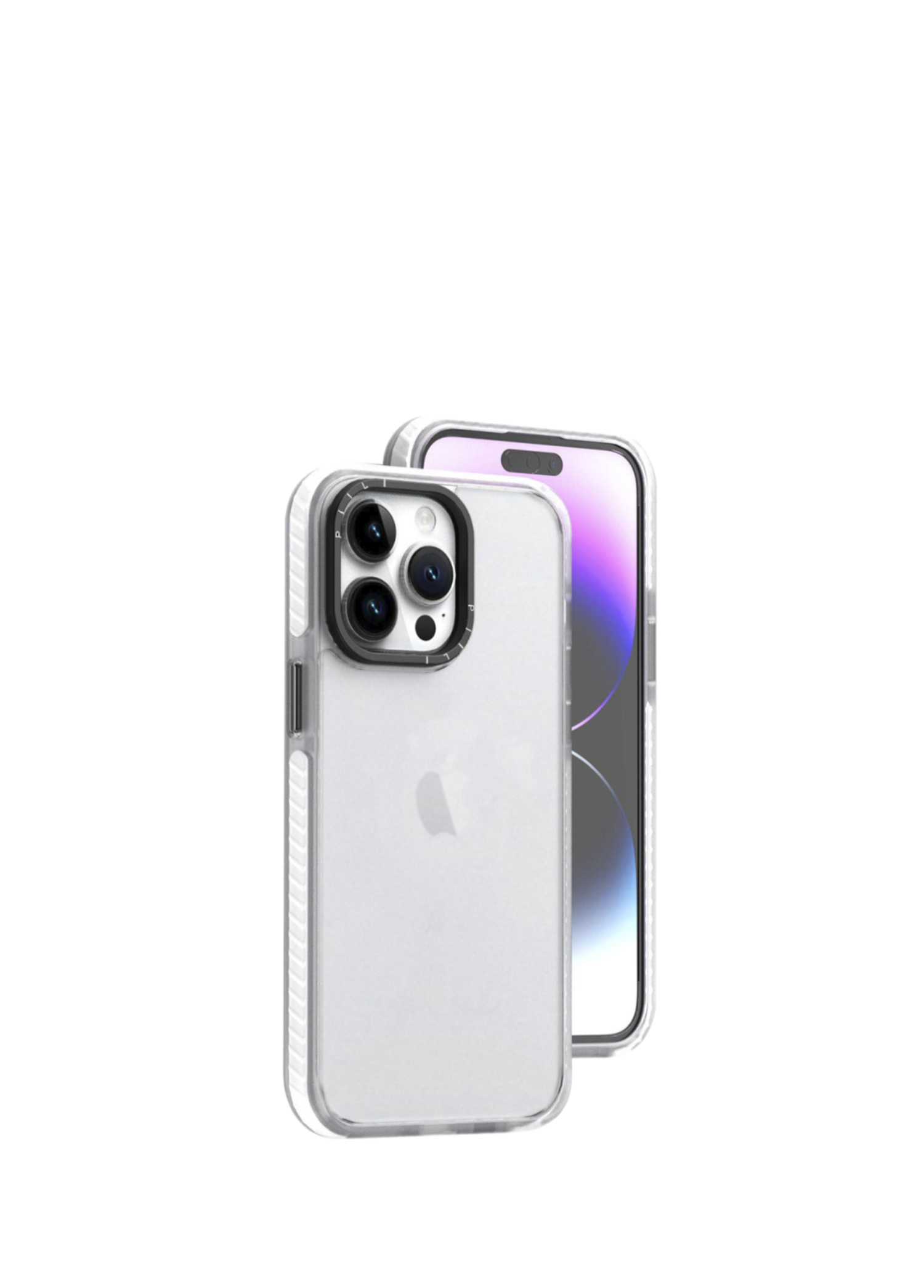 iPhone 14 Pro Beyaz iKon Silikon Kılıf