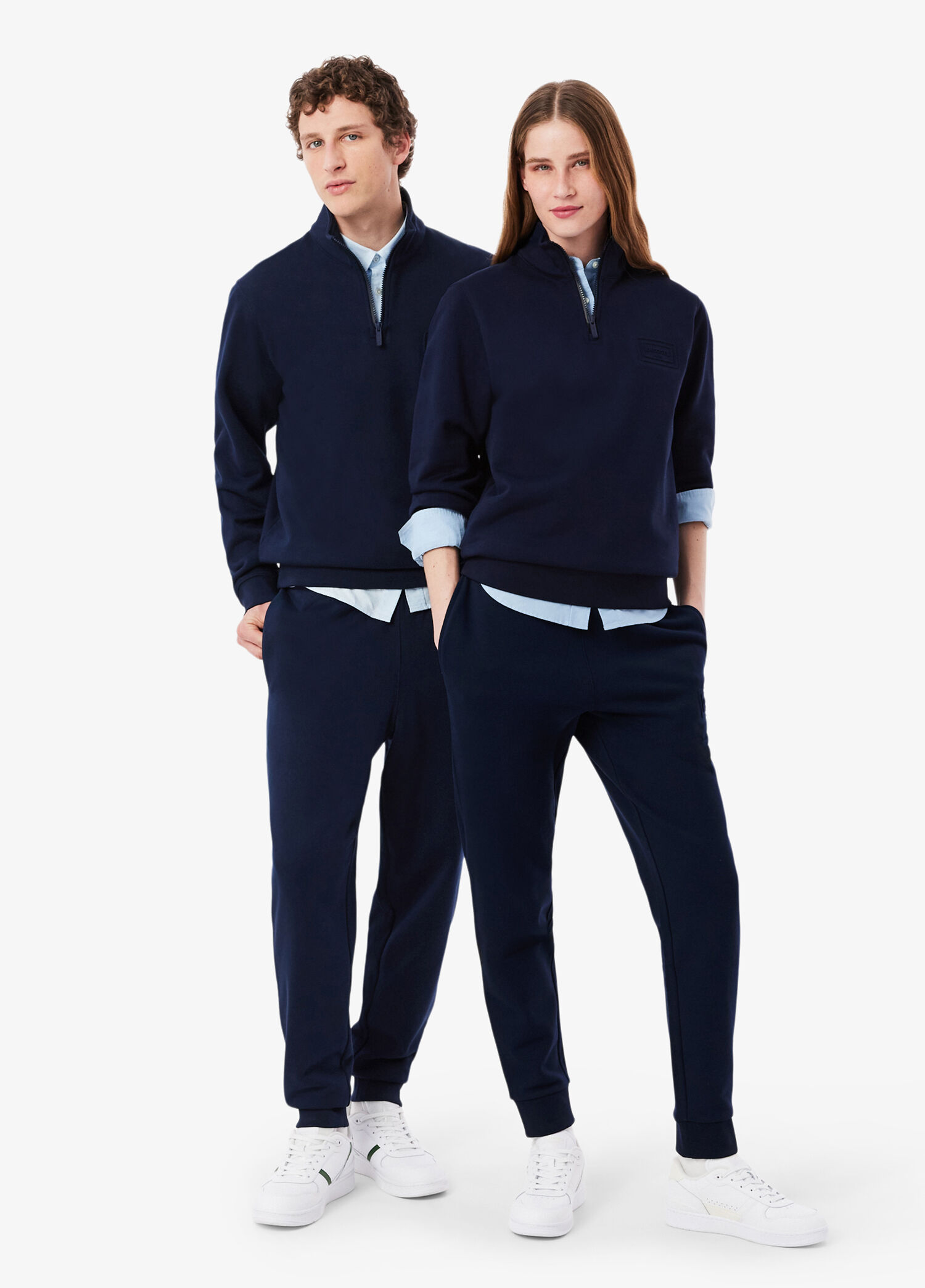 Lacivert Tapered Fit Unisex Eşofman Altı