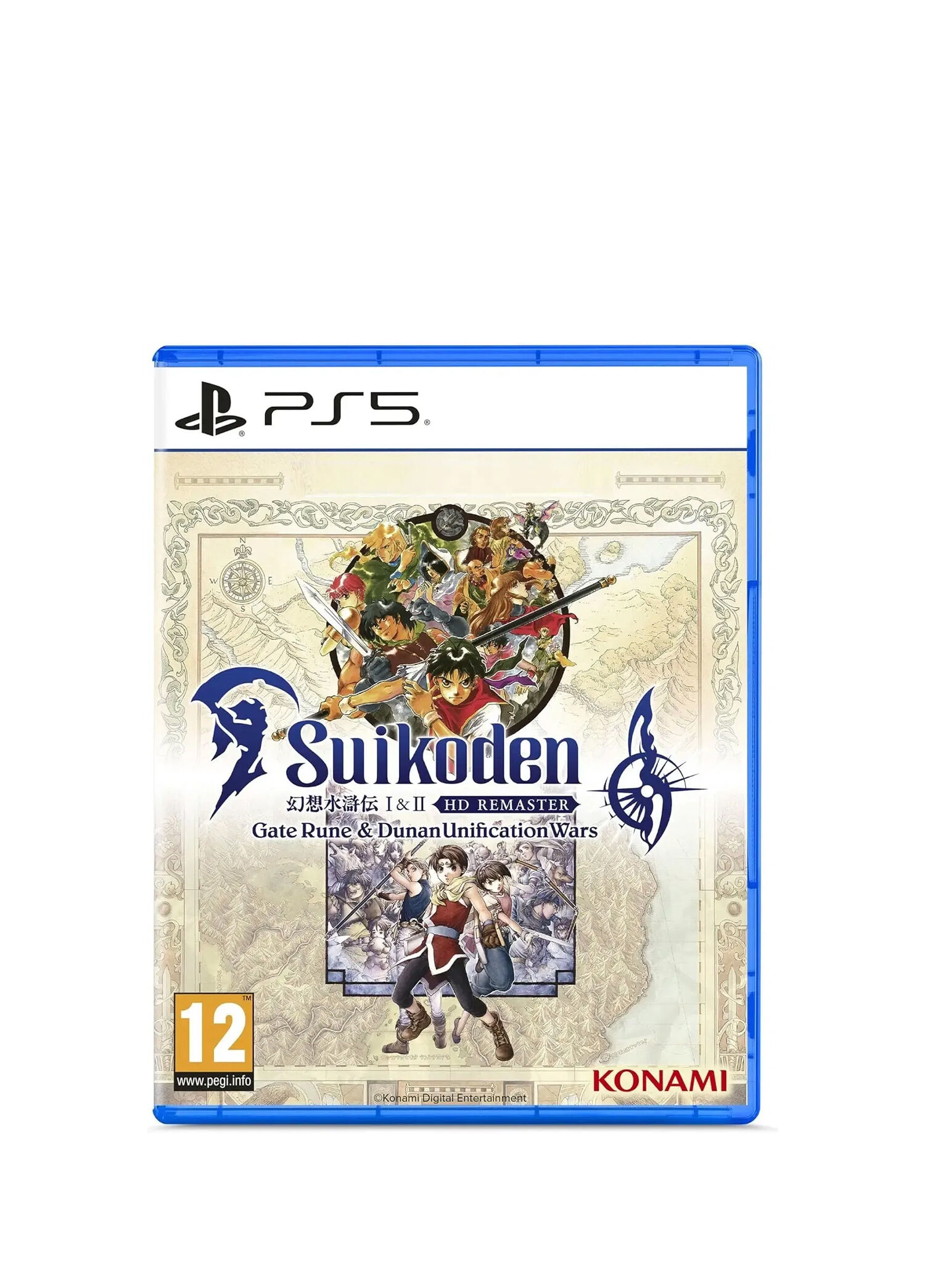 Suikoden I & II - HD Remaster Gate Rune Dunan Unification Wars PS5 Oyunu