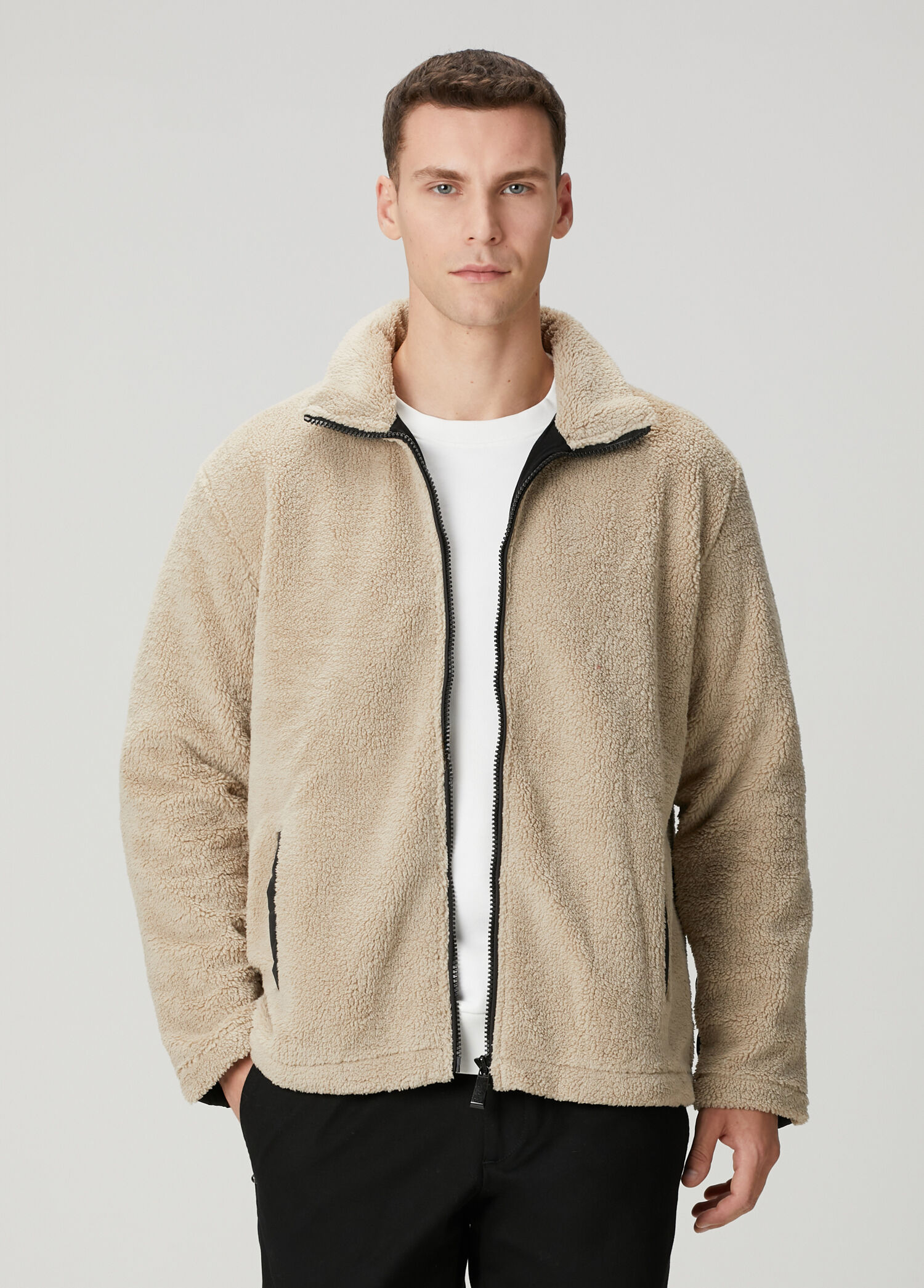 The Stay Line Bej Erkek Bej Sherpa Ceket 1603768 | Beymen