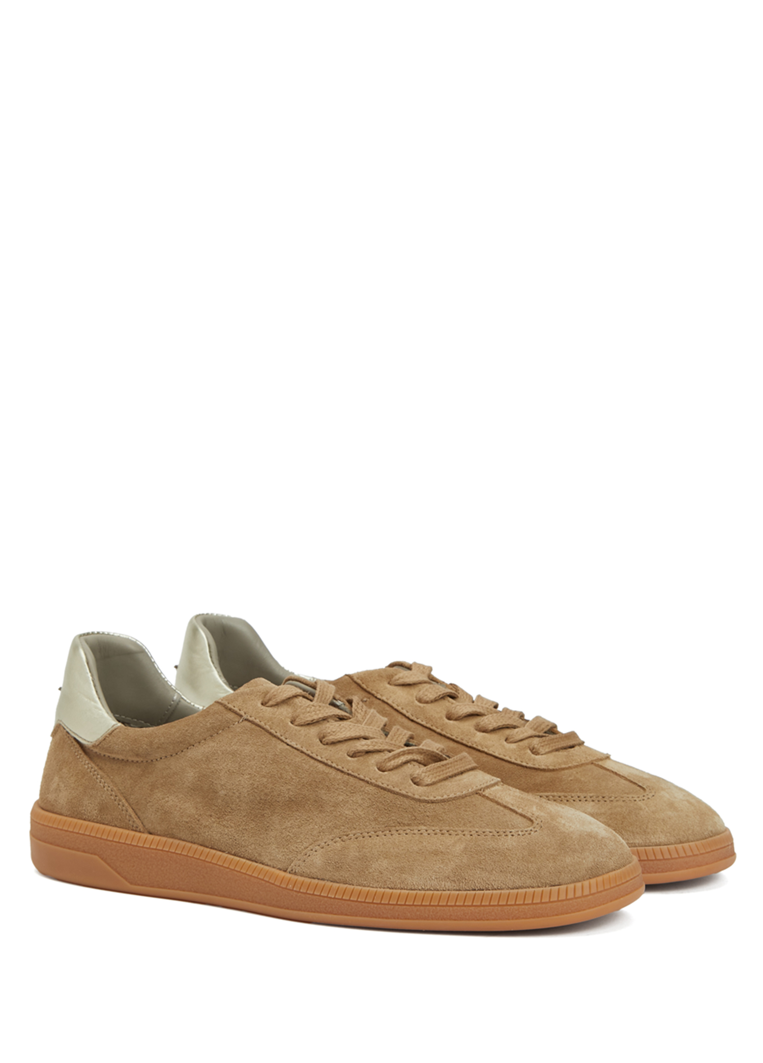 Bej Kadın Deri Sneaker_1