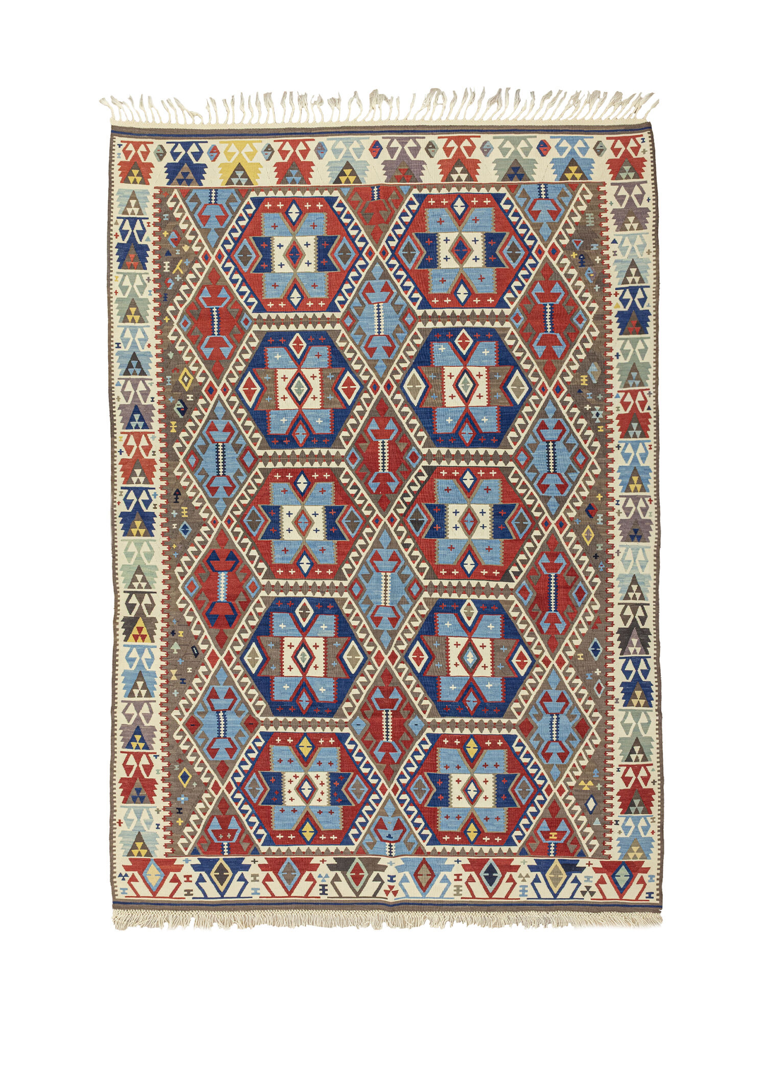 Gordion El Dokuma Kars Kilimi 163x231 cm