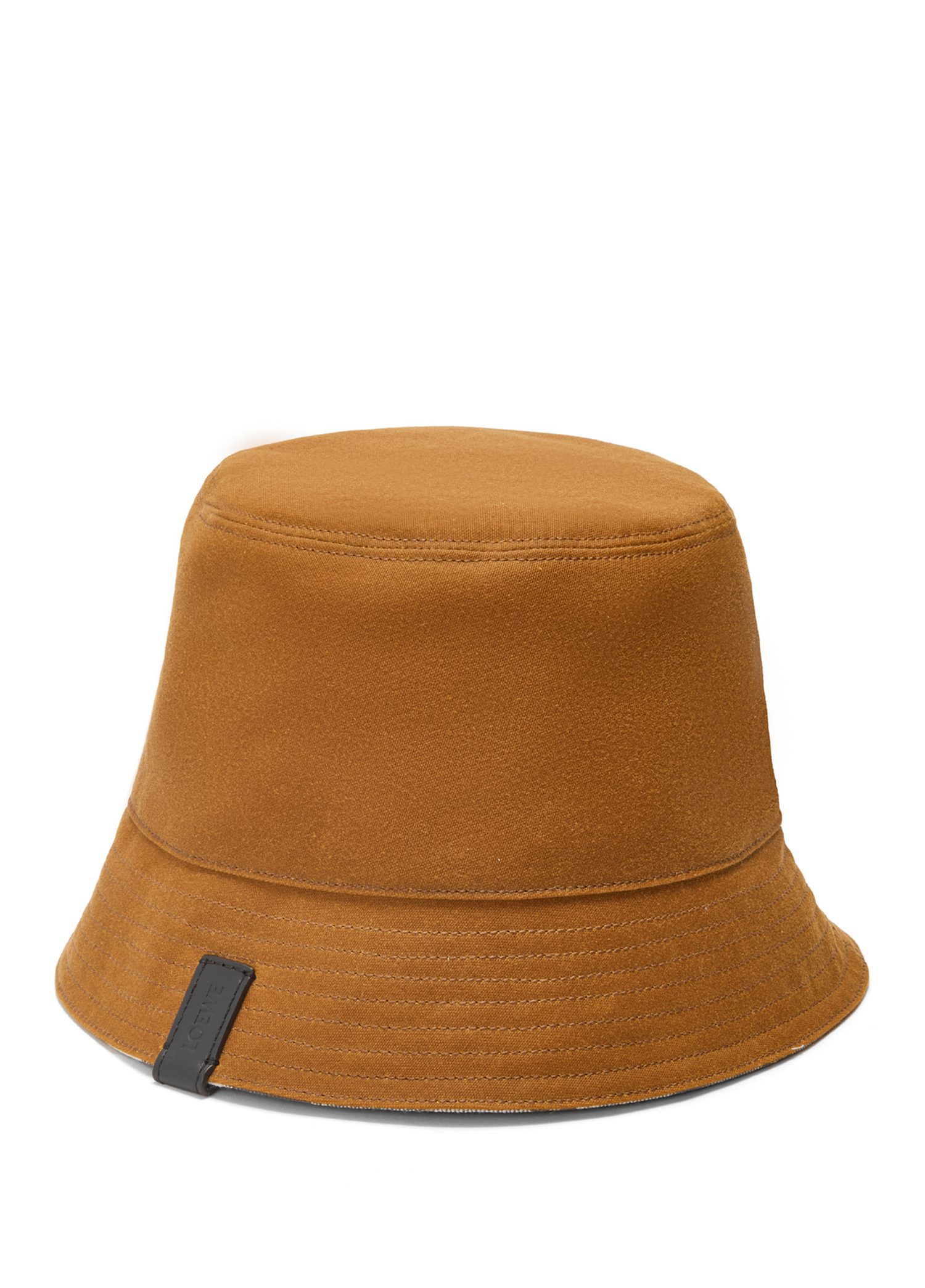 Reversible Bej Kadın Bucket Şapka