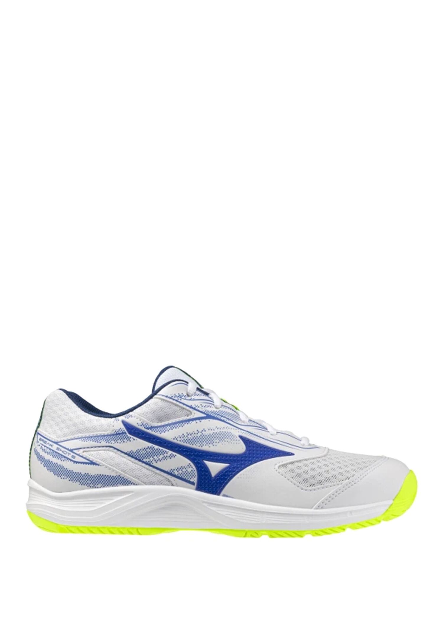 Break Shot 5 AC Beyaz Mavi Unisex Tenis Ayakkabısı