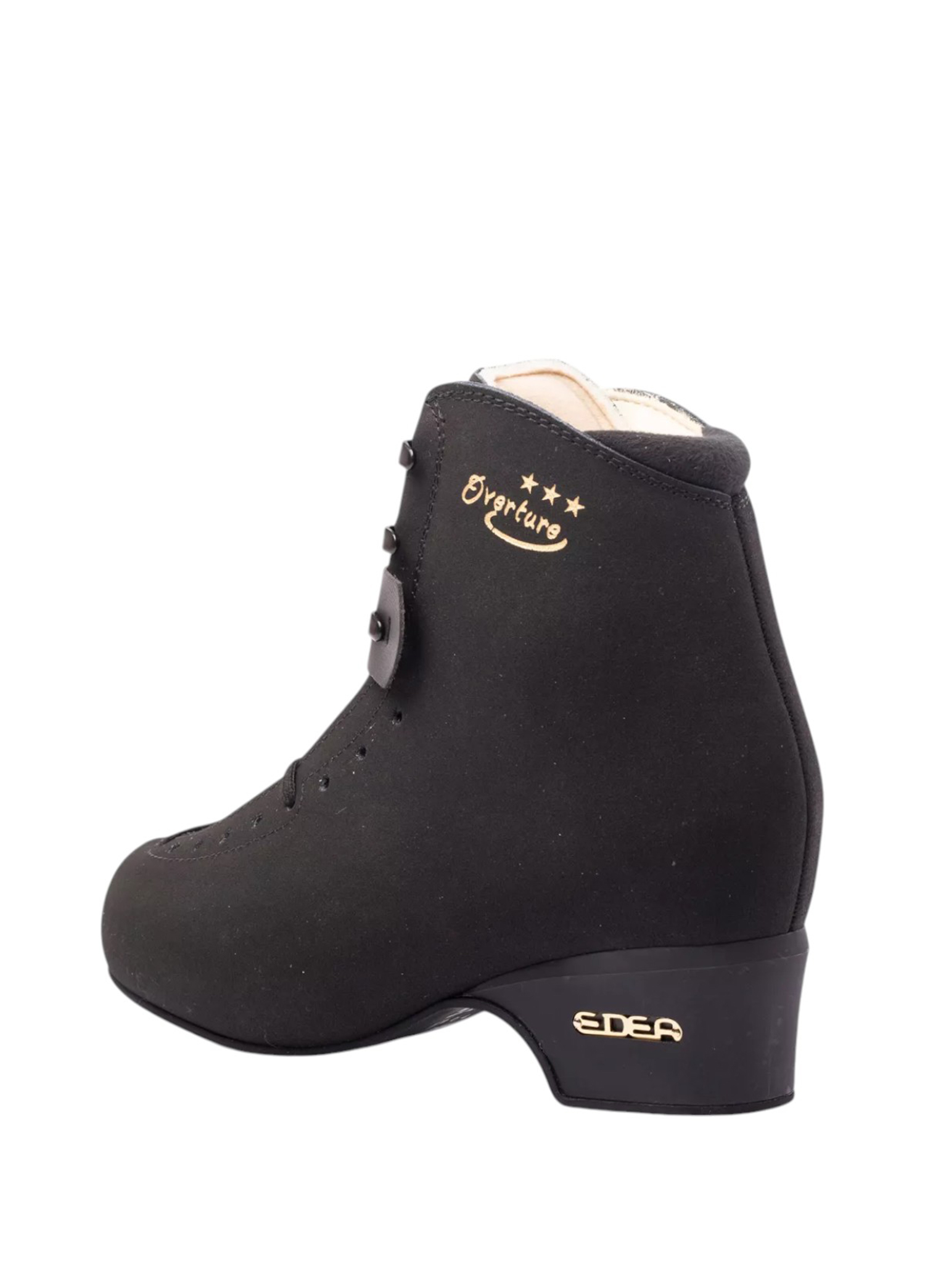 Edea Overture Black Unisex Ice Skating Boots