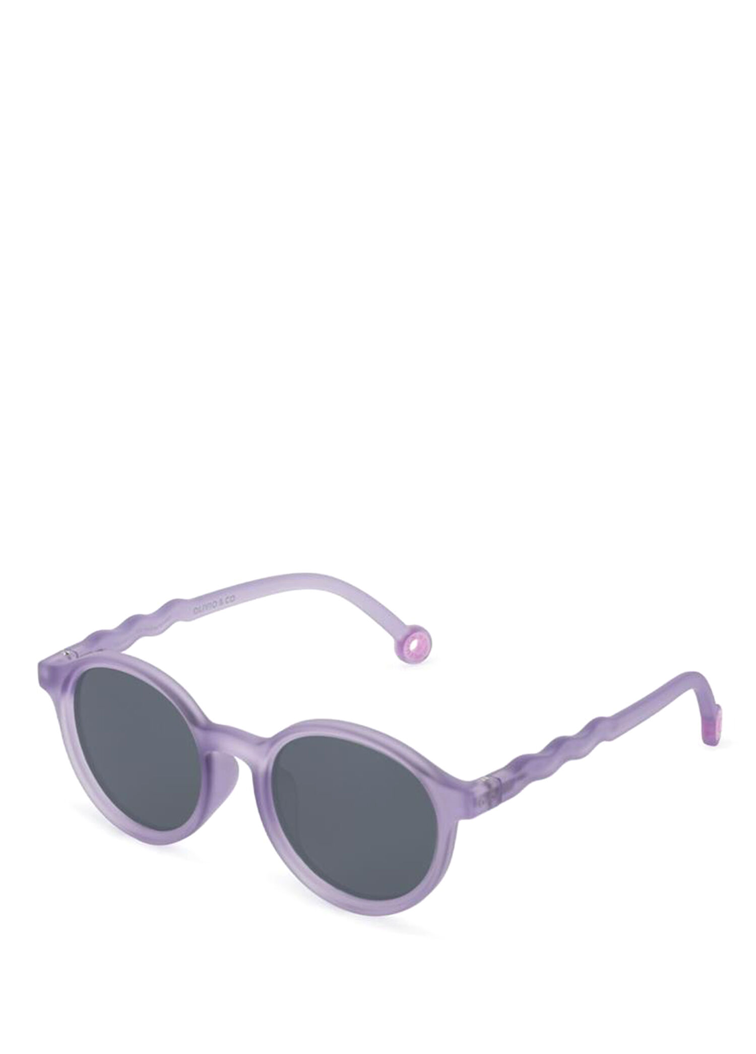 Classic Oval Purple Coral Çocuk 3-7 Yaş Unisex Çocuk Güneş Gözlüğü