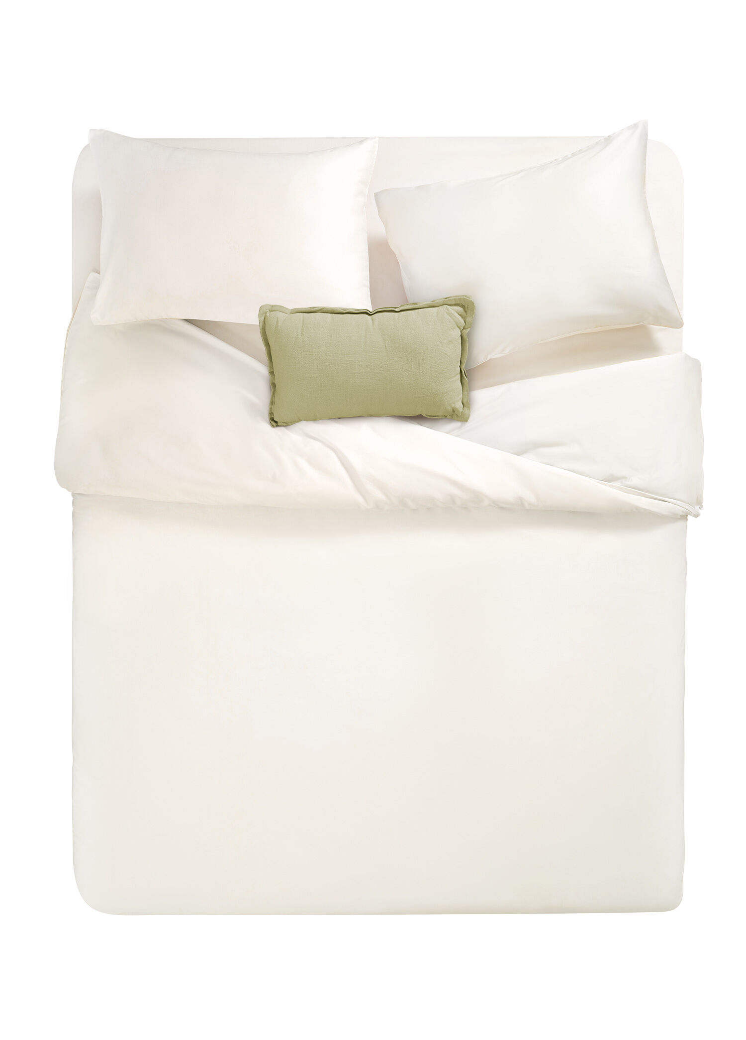 Solid Pamuk Saten King Size Nevresim Seti