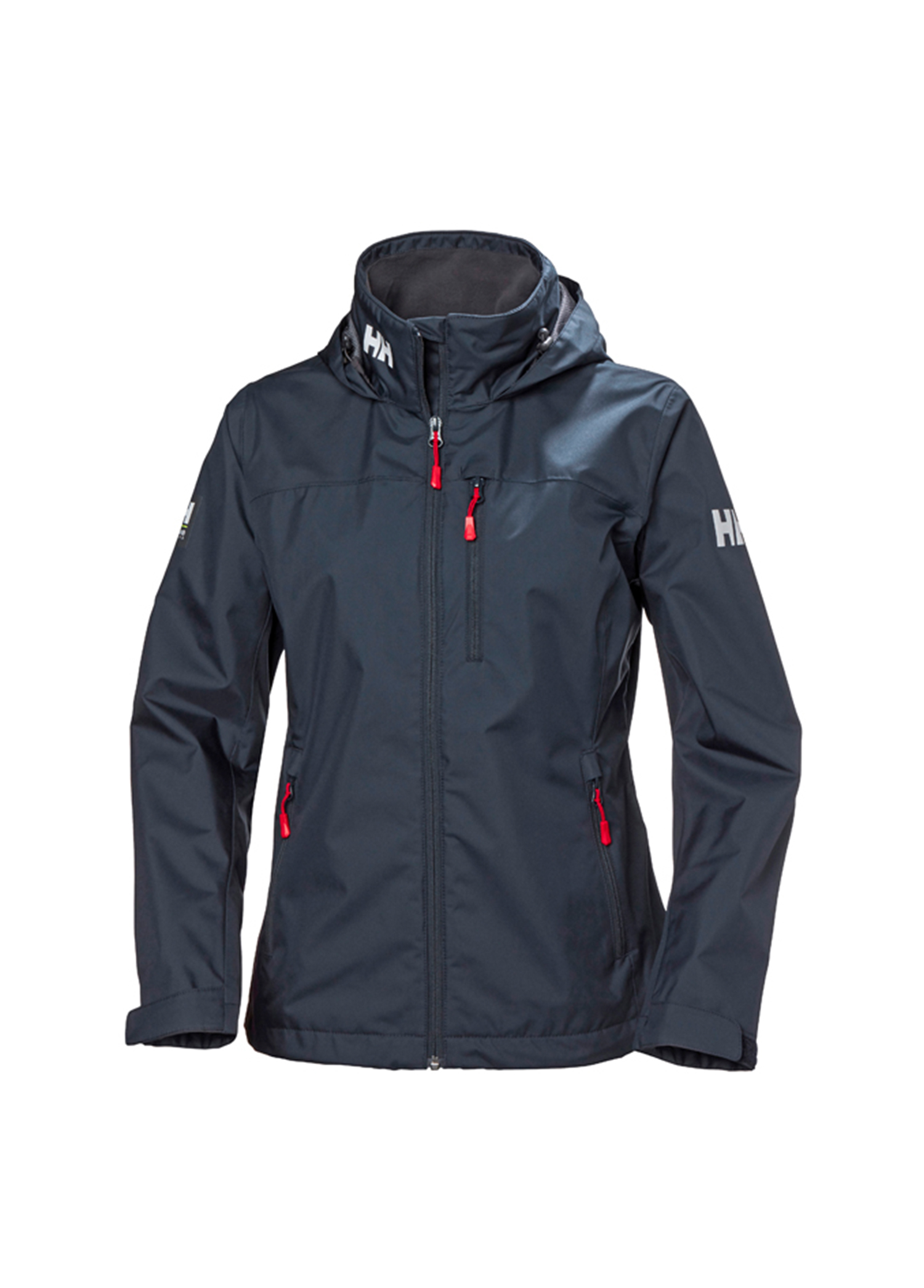 W Crew Kapüşonlu Midlayer Lacivert Kadın Mont