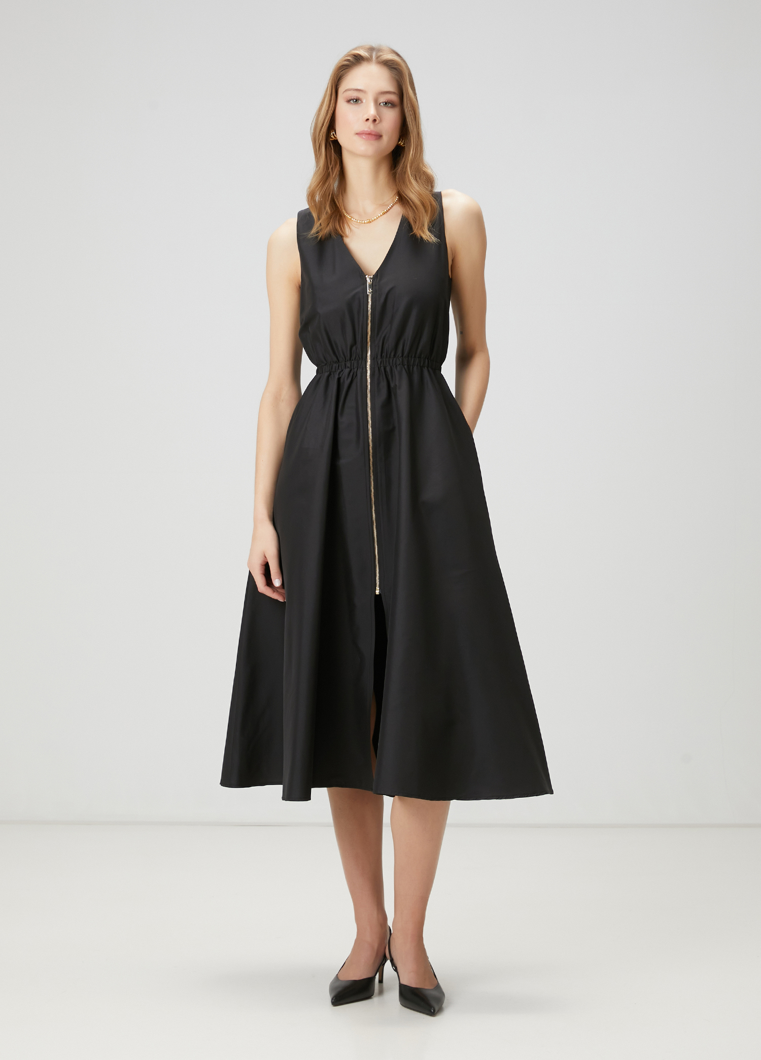 Black Midi Dress